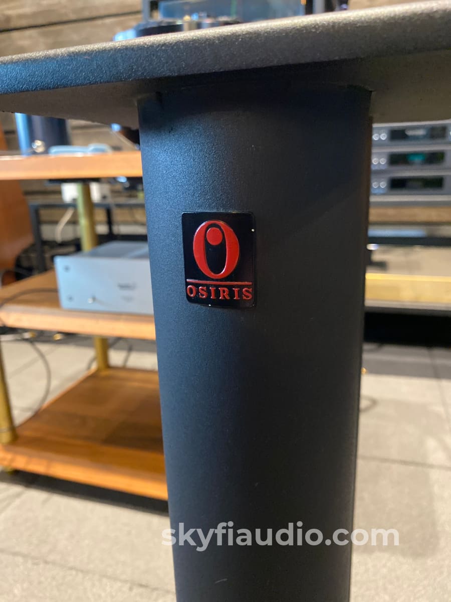 Osiris Audionics Speaker Stands Satin Black Powder Coat 24 Tall Accessory