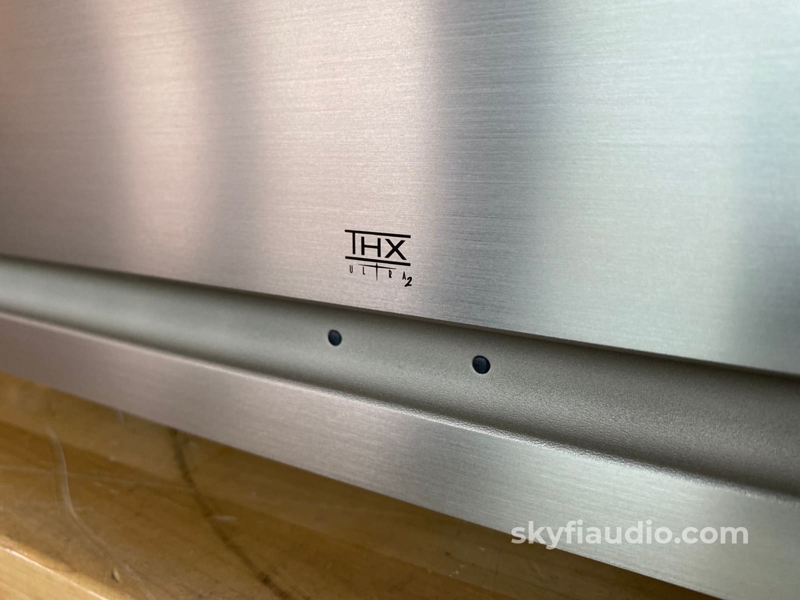 Parasound Halo A21 - Thx Ultra2 Amplifier In Silver John Curl Design