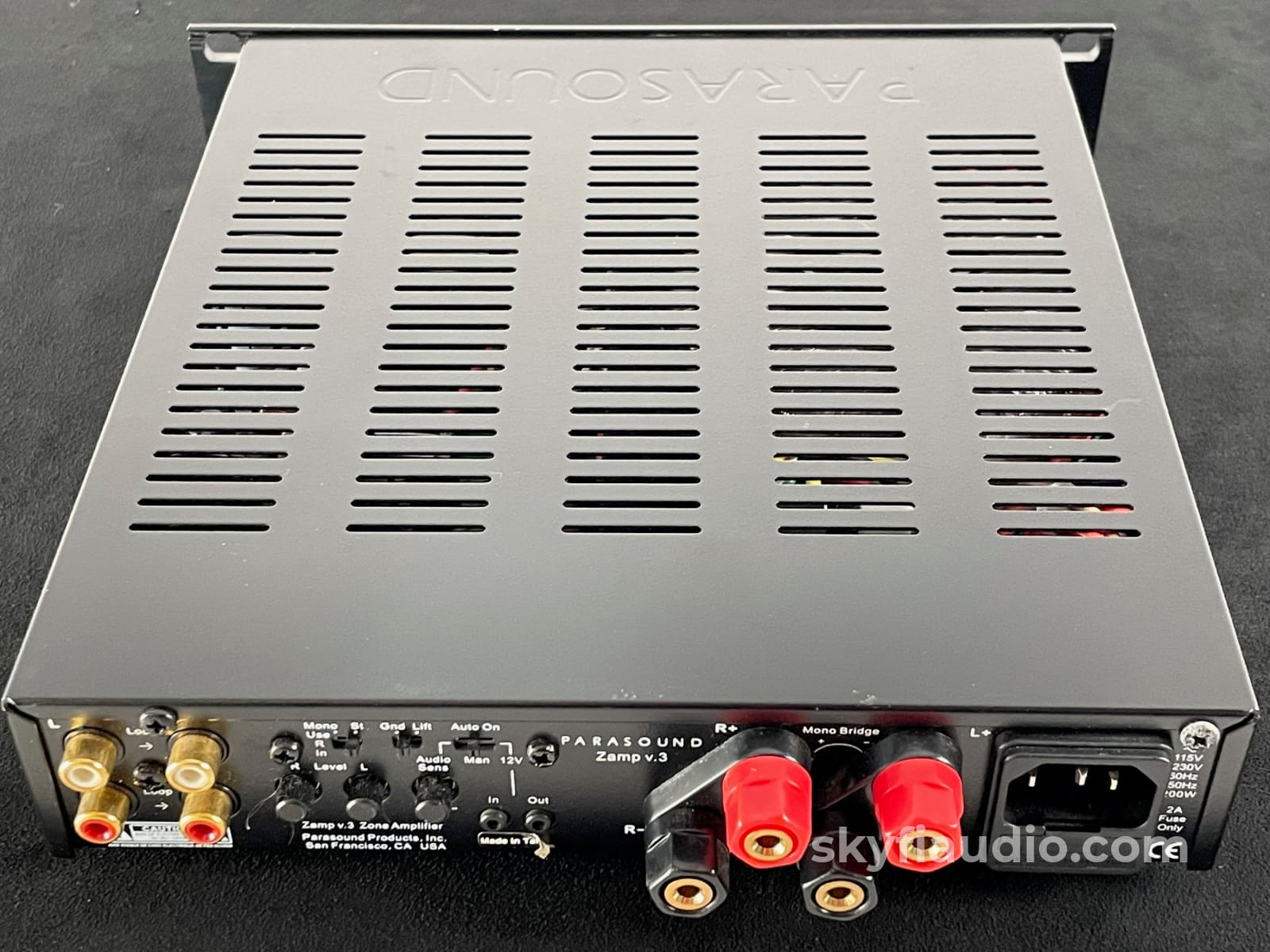 Parasound Zamp v.3 Compact Stereo Zone Amplifier