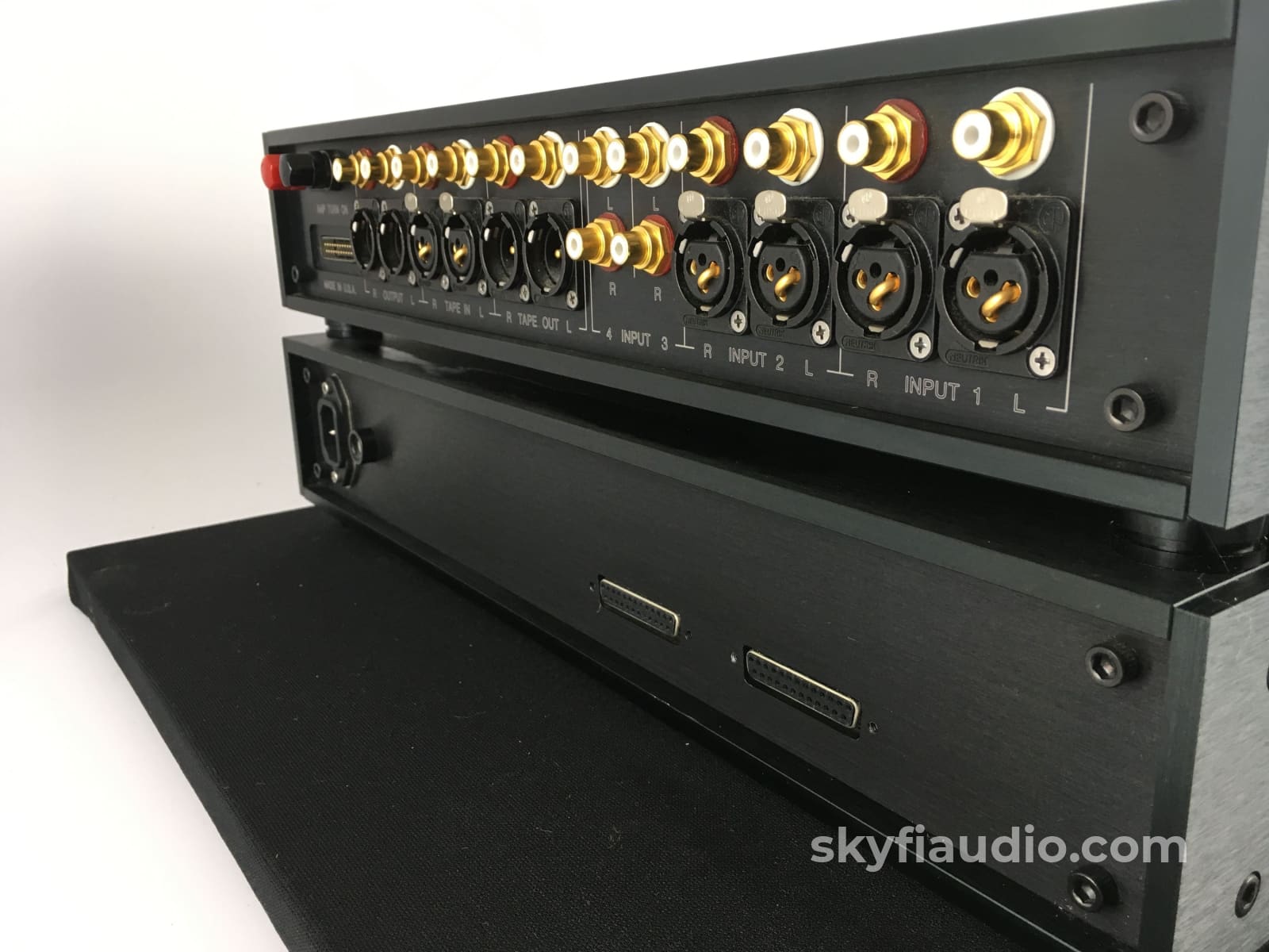 Pass Labs X-1 Two Piece Preamp Complete & Perfect Freshly Serviced By Preamplifier