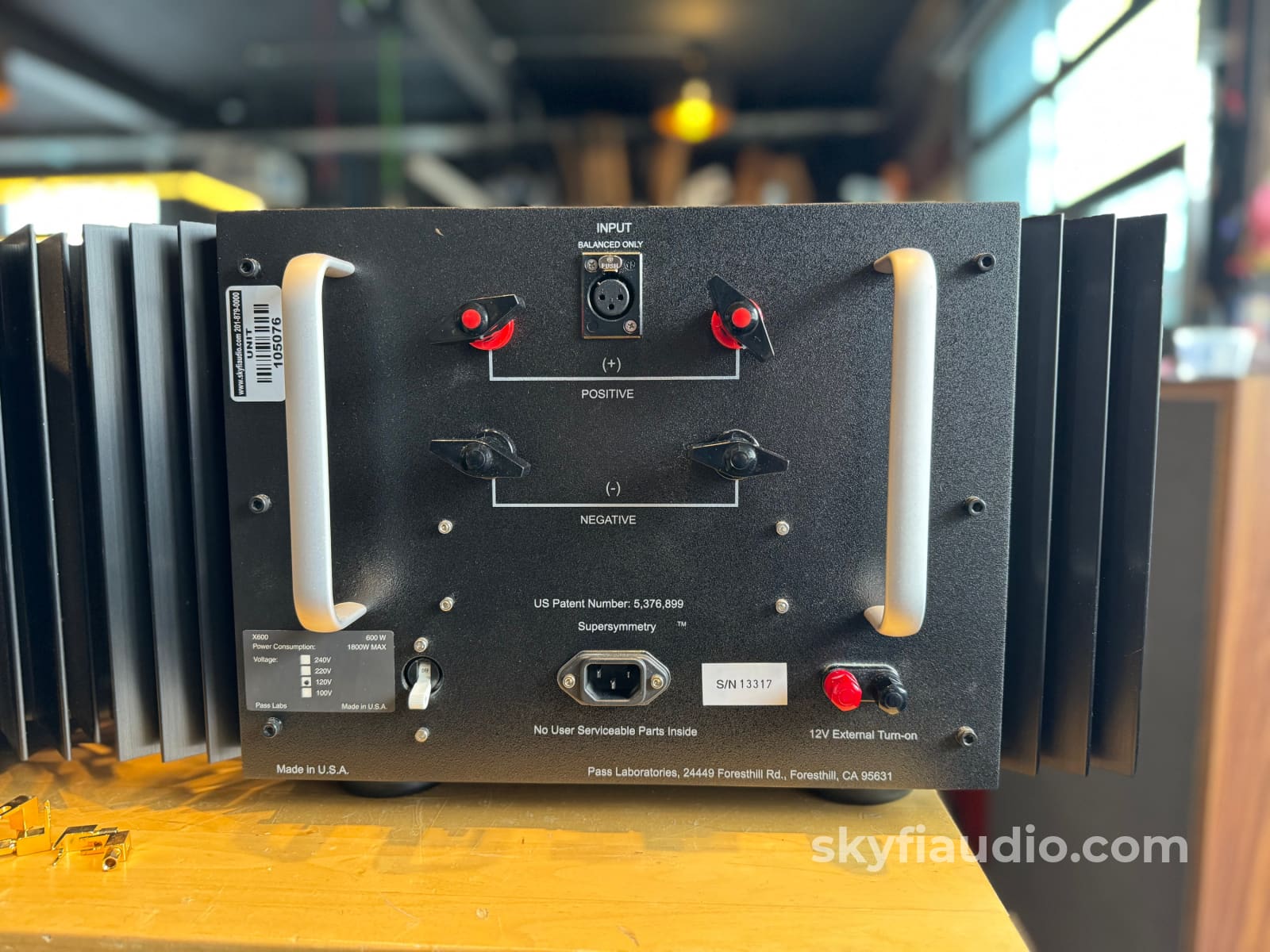 Pass Labs X600 Monoblocks 600W of Clean Power