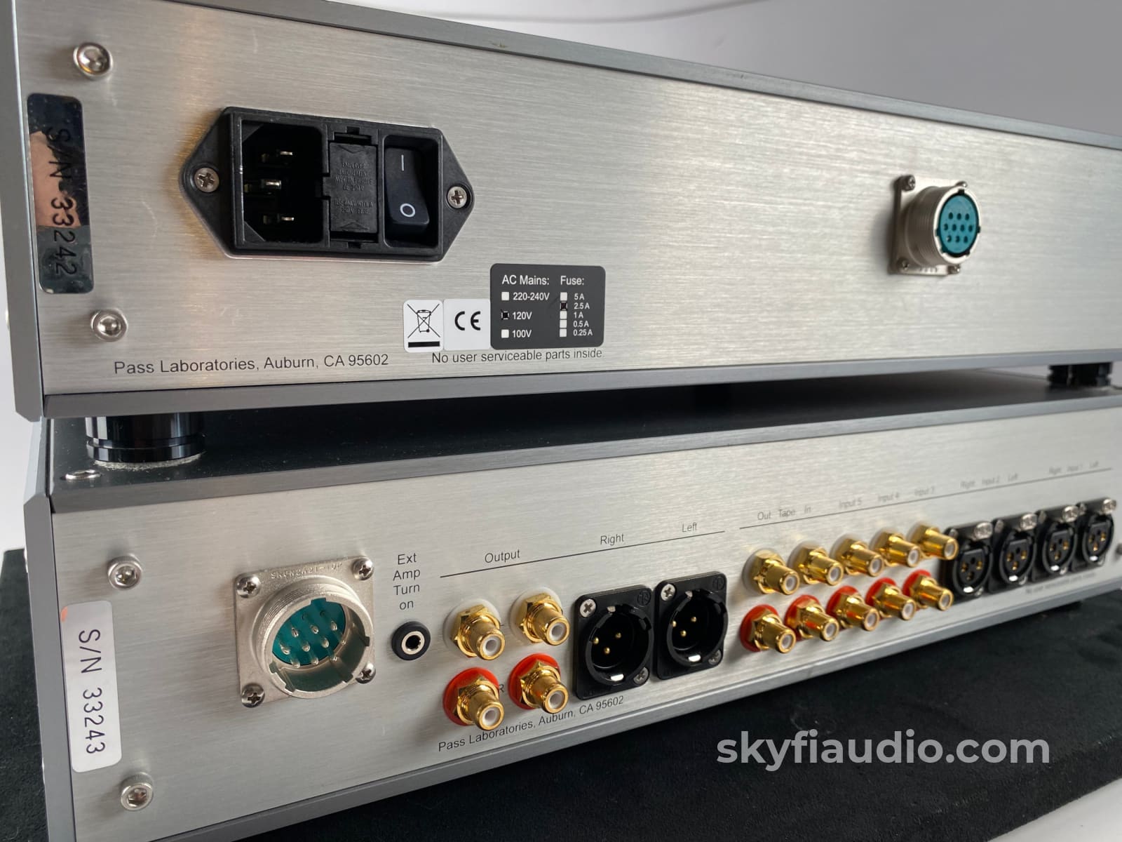 Pass Labs Xp-22 Dual Chassis Analog Preamp - Like New Preamplifier