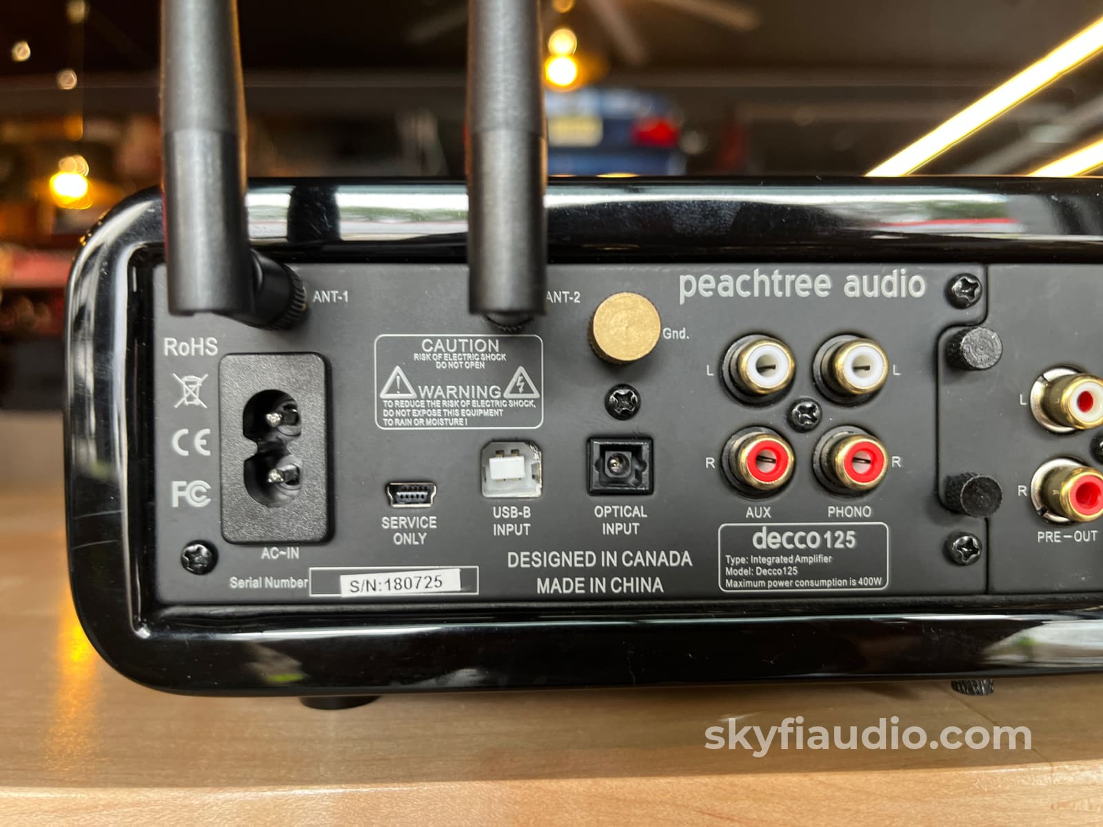 Peachtree Audio Decco125 Integrated Amplifier- 120 Watts Integrated Amplifier