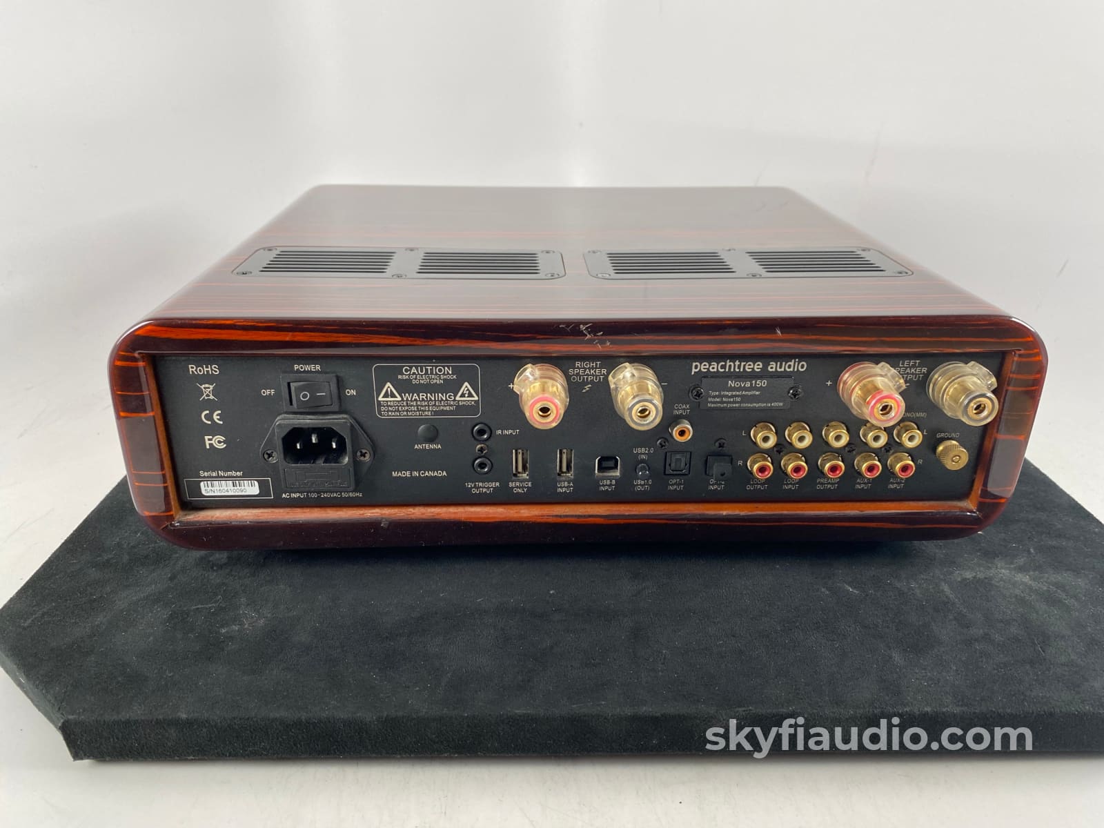 Peachtree Nova150 Integrated Amplifier With Reference Sabre Dac