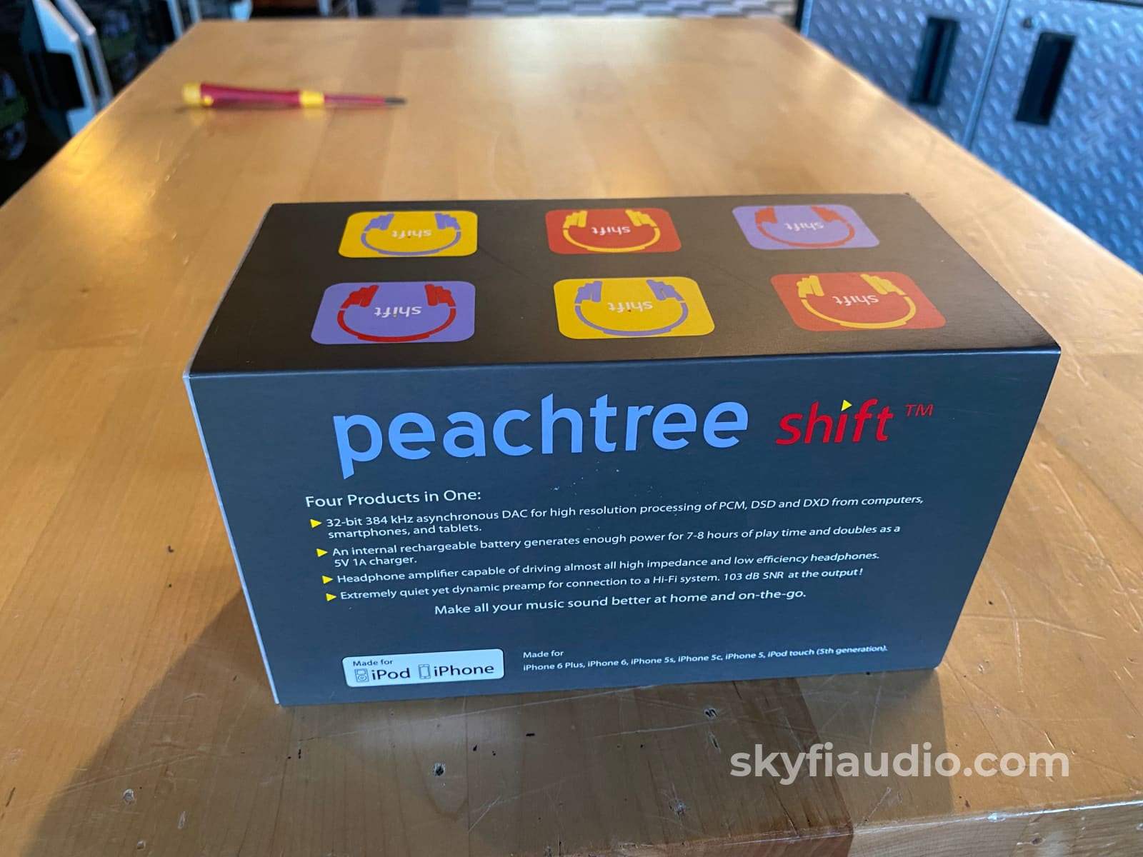 Peachtree Shift Portable Usb Dac And Headphone Amp - Ess Sabre32 W/Dsd Cd + Digital