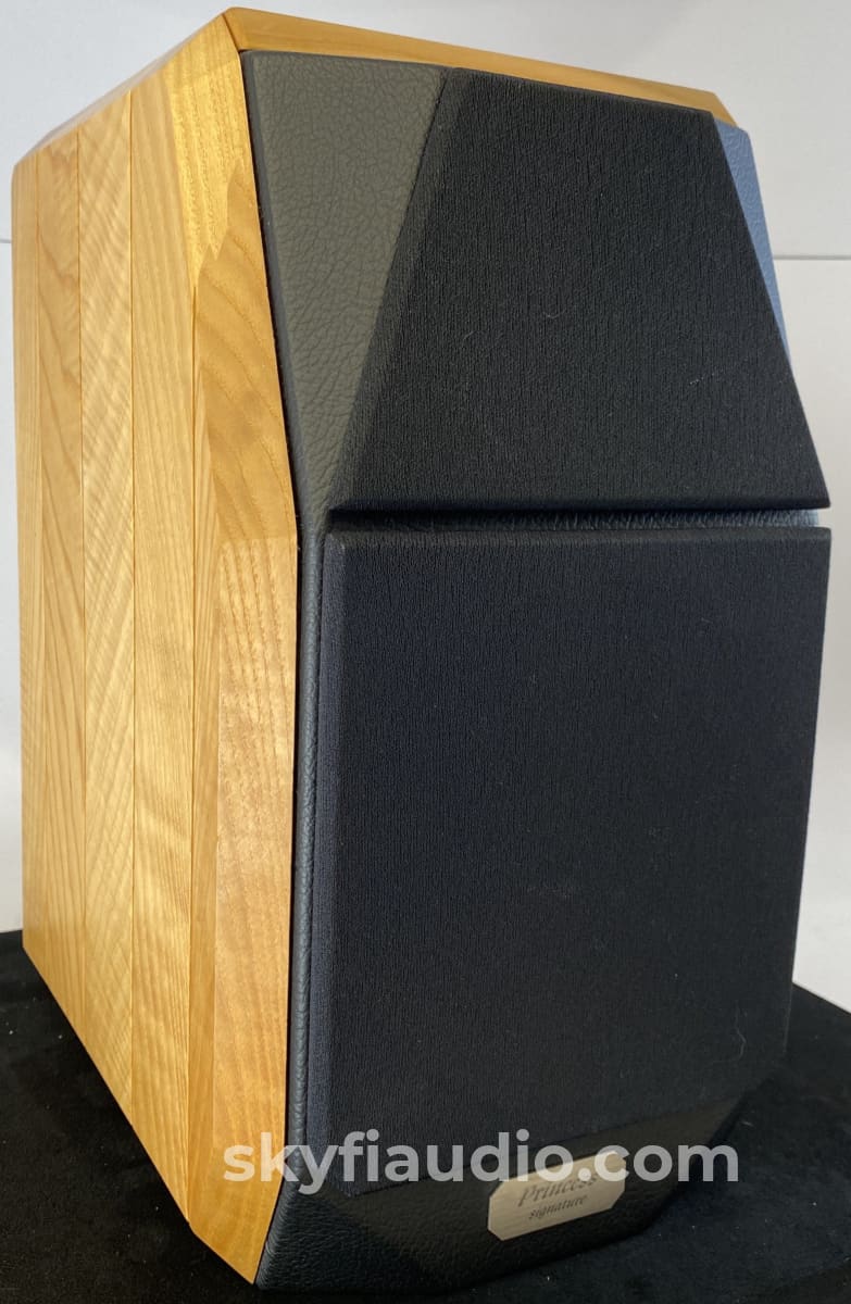 Peak Consult Princess Signature Speakers - In Solid Wood And Leather