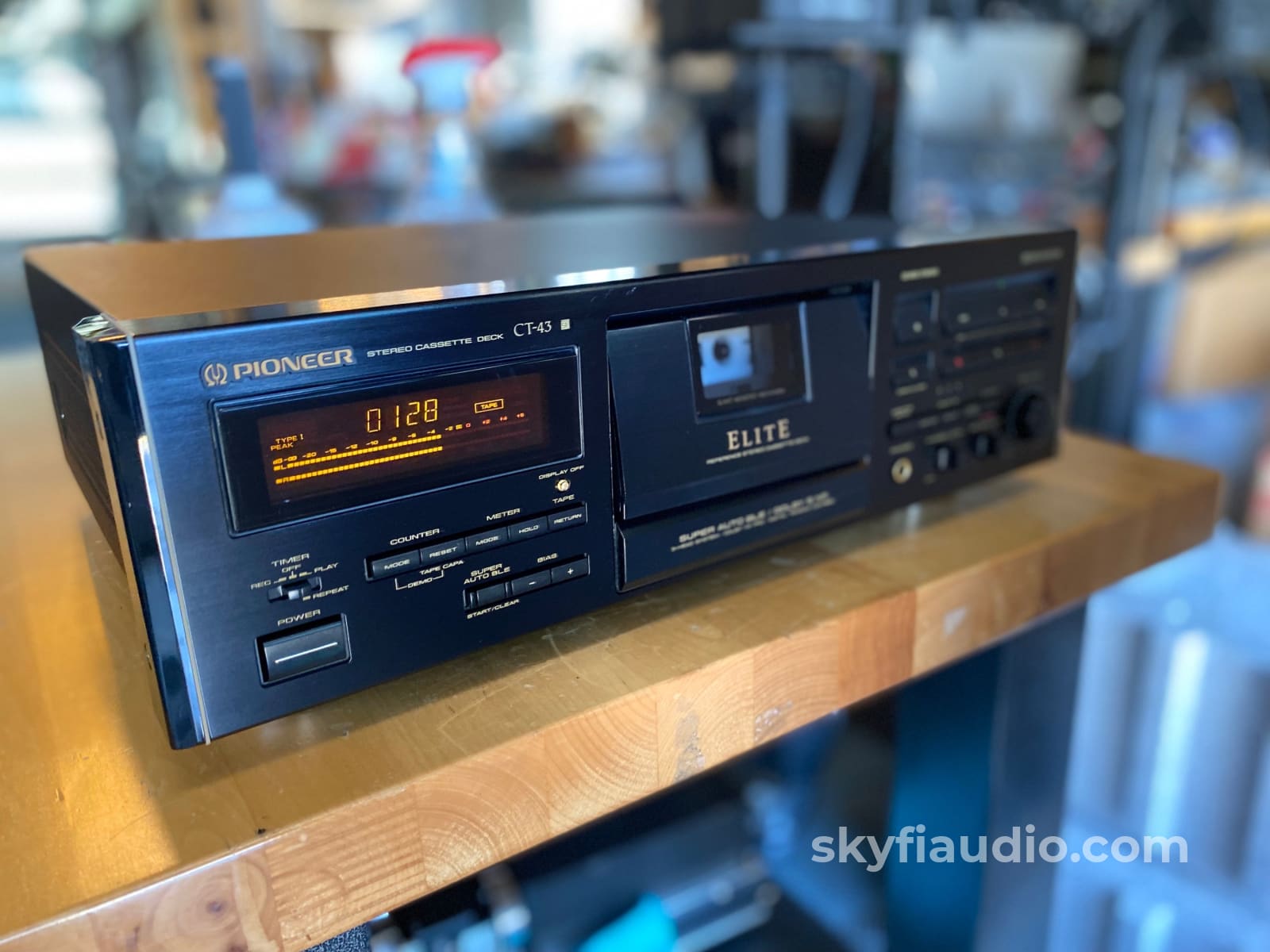 Pioneer Elite Ct-43 Cassete Deck - Super Clean Tape