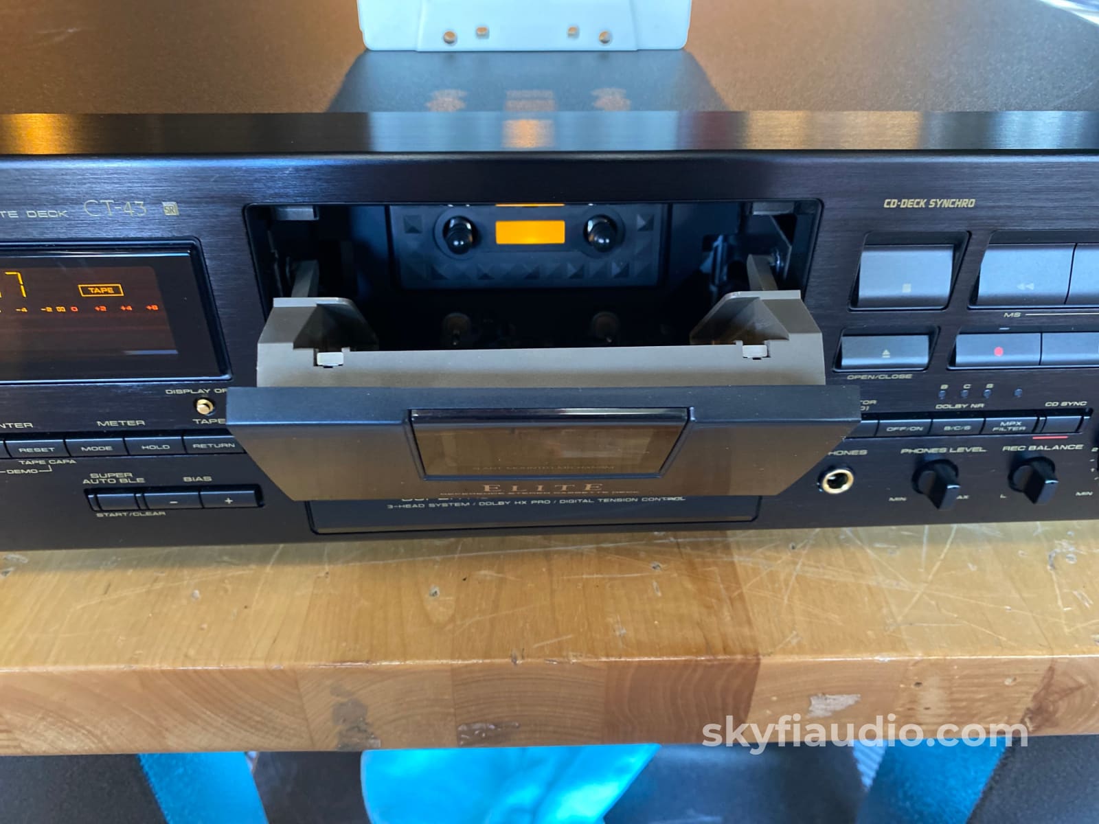 Pioneer Elite Ct-43 Cassete Deck - Super Clean Tape