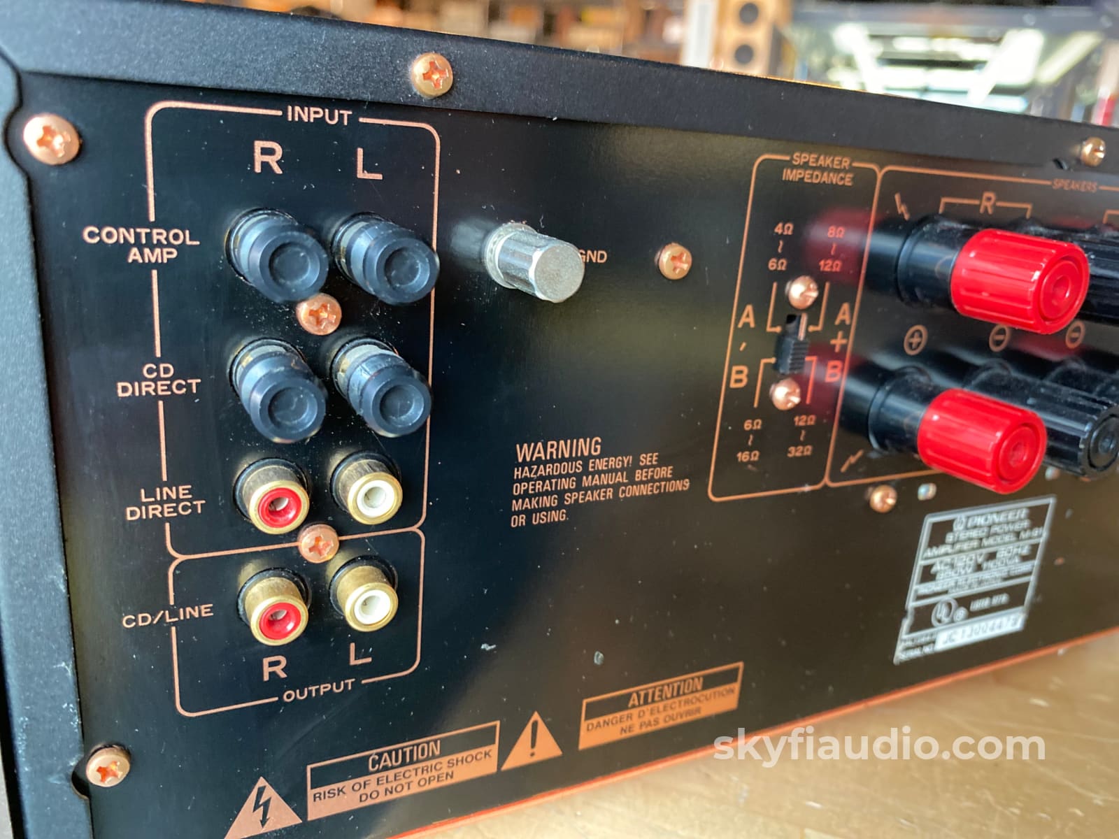 Pioneer Elite M-91 Vintage Solid State Amplifier - Gorgeous Amplifier