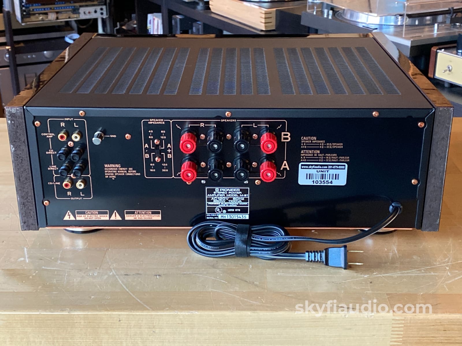 Pioneer Elite M-91 Vintage Solid State Amplifier - Gorgeous