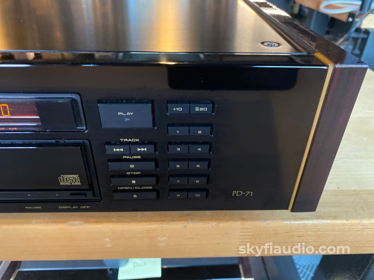 Pioneer Elite Pd-71 Vintage Cd Player - Super Clean + Digital