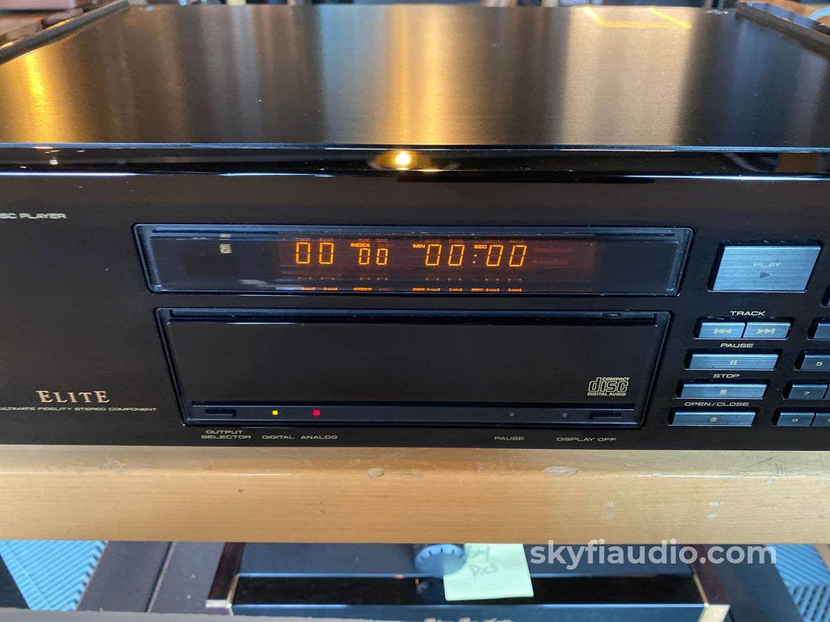 Pioneer Elite Pd-71 Vintage Cd Player - Super Clean + Digital