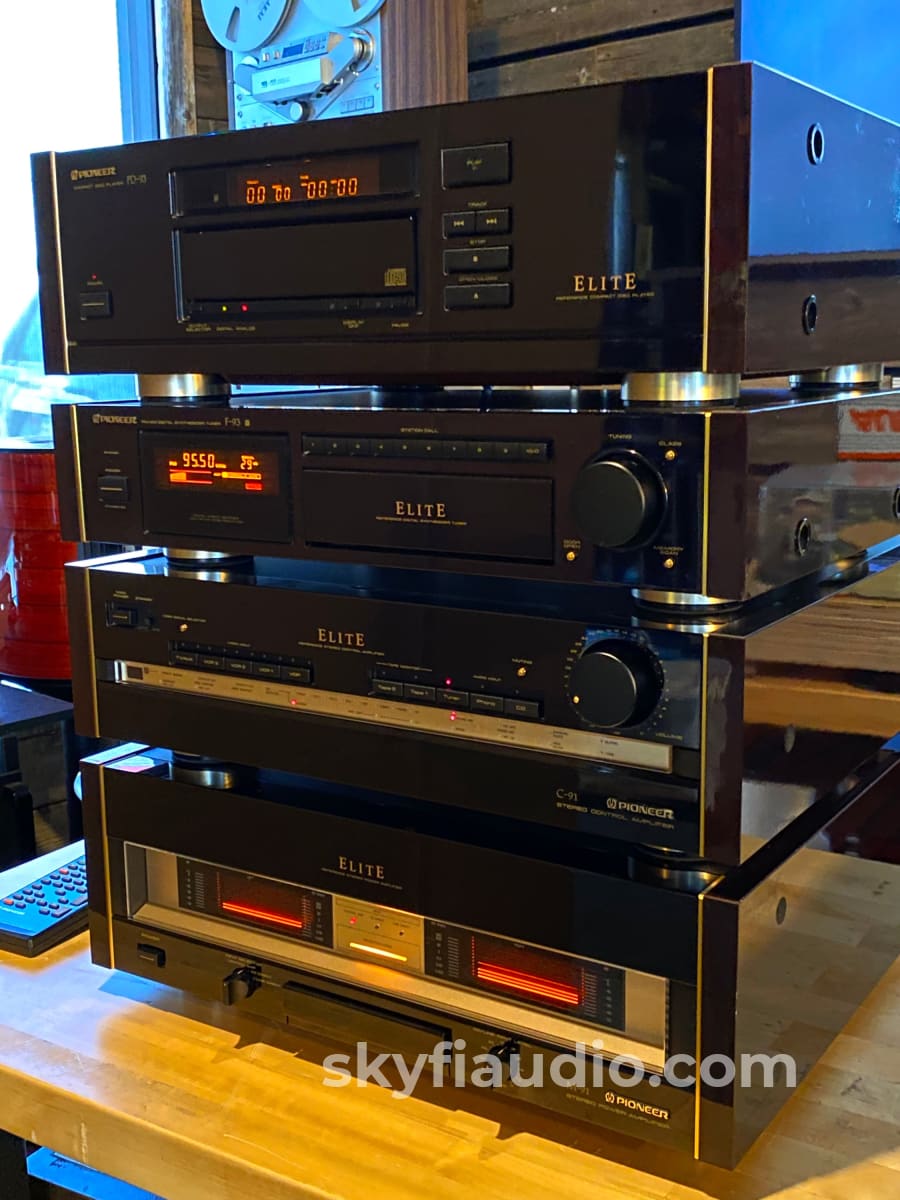 Pioneer Elite Vintage System (Best Of The Era) Cd Pre Amp And Tuner