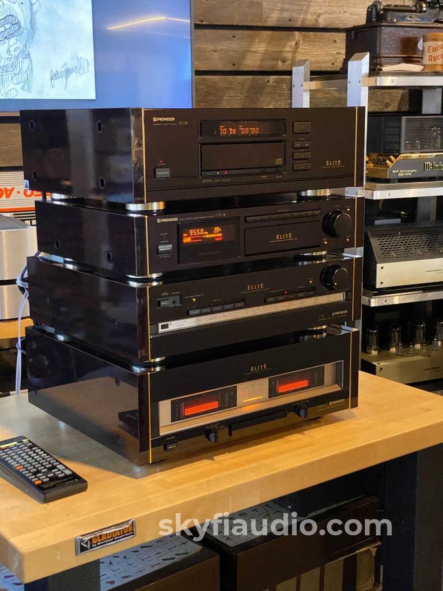 Pioneer Elite Vintage System (Best Of The Era) Cd Pre Amp And Tuner