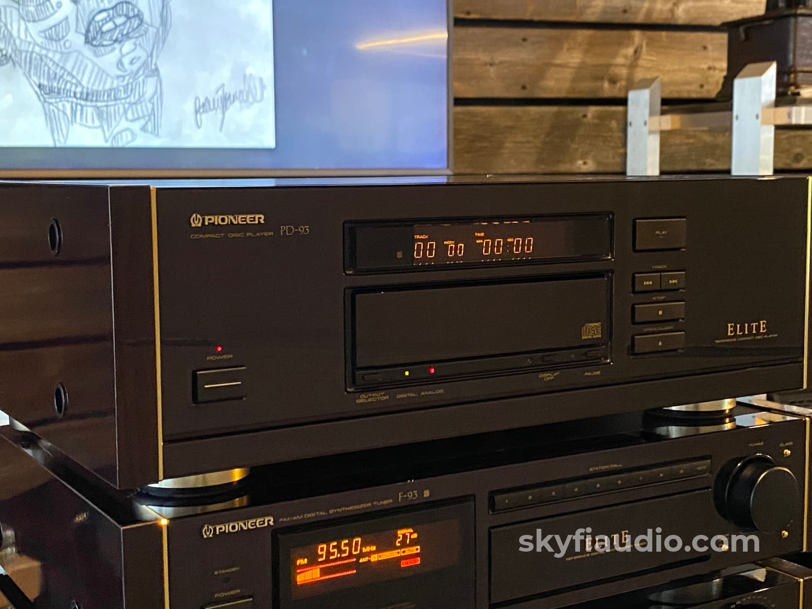 Pioneer Elite Vintage System (Best Of The Era) Cd Pre Amp And Tuner