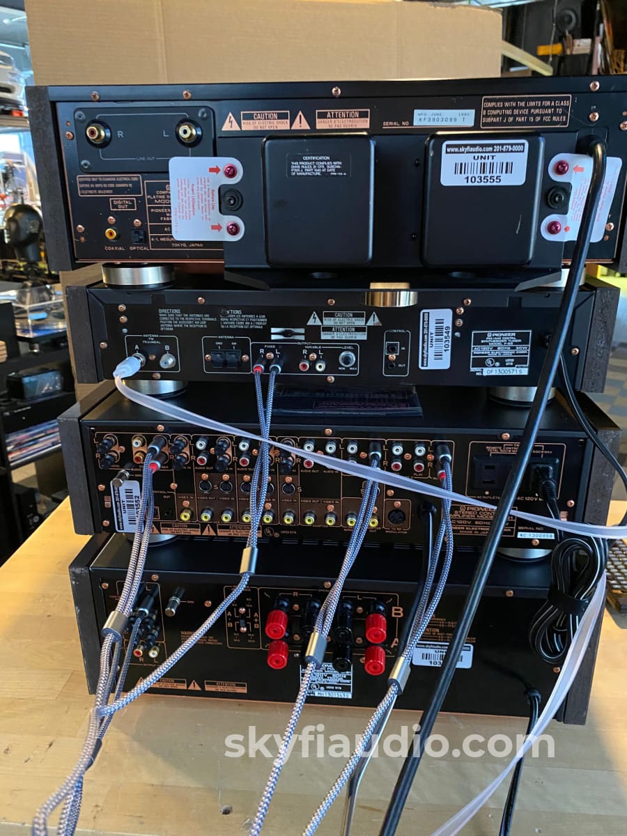 Pioneer Elite Vintage System (Best Of The Era) Cd Pre Amp And Tuner