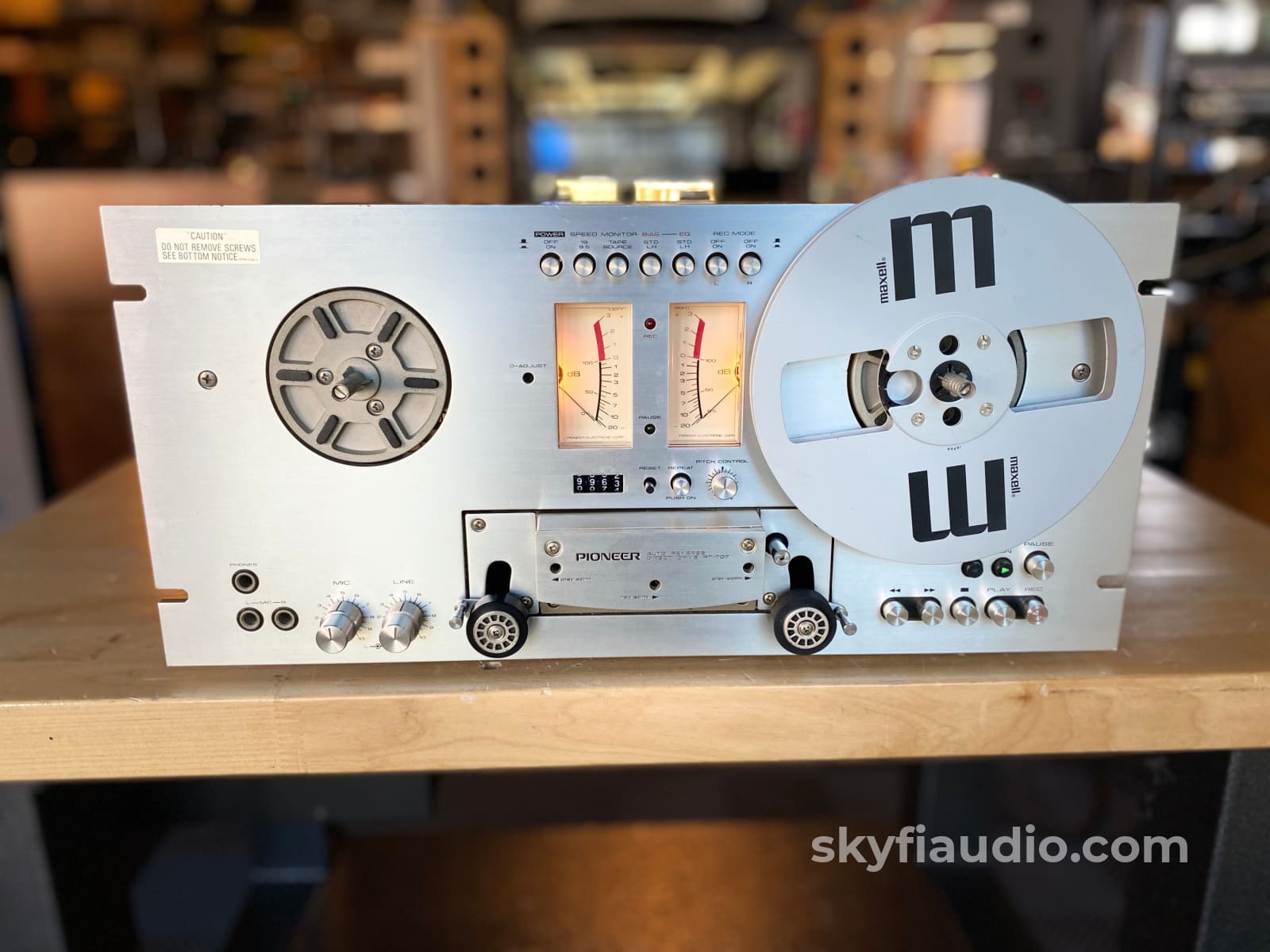 Pioneer RT-707 テープデッキ　オープンリールプレーヤー Pioneer RT-707 Reel to Reel Deck - Just Serviced - w/Auto Reverse