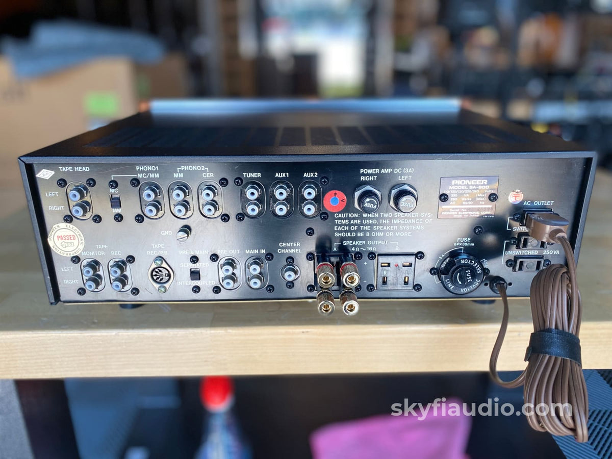 Pioneer Sa-900 Integrated Amplifier