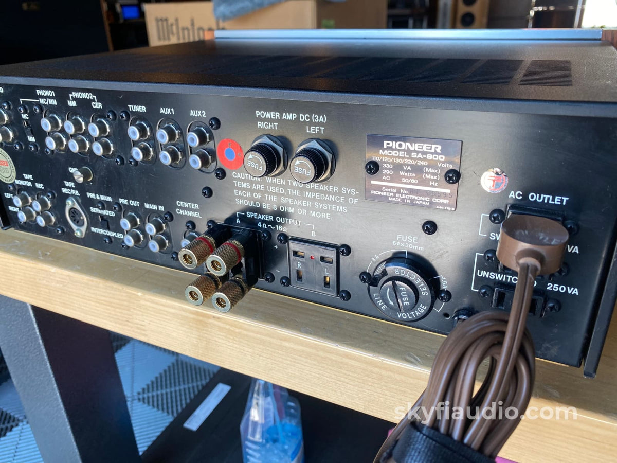 Pioneer Sa-900 Integrated Amplifier