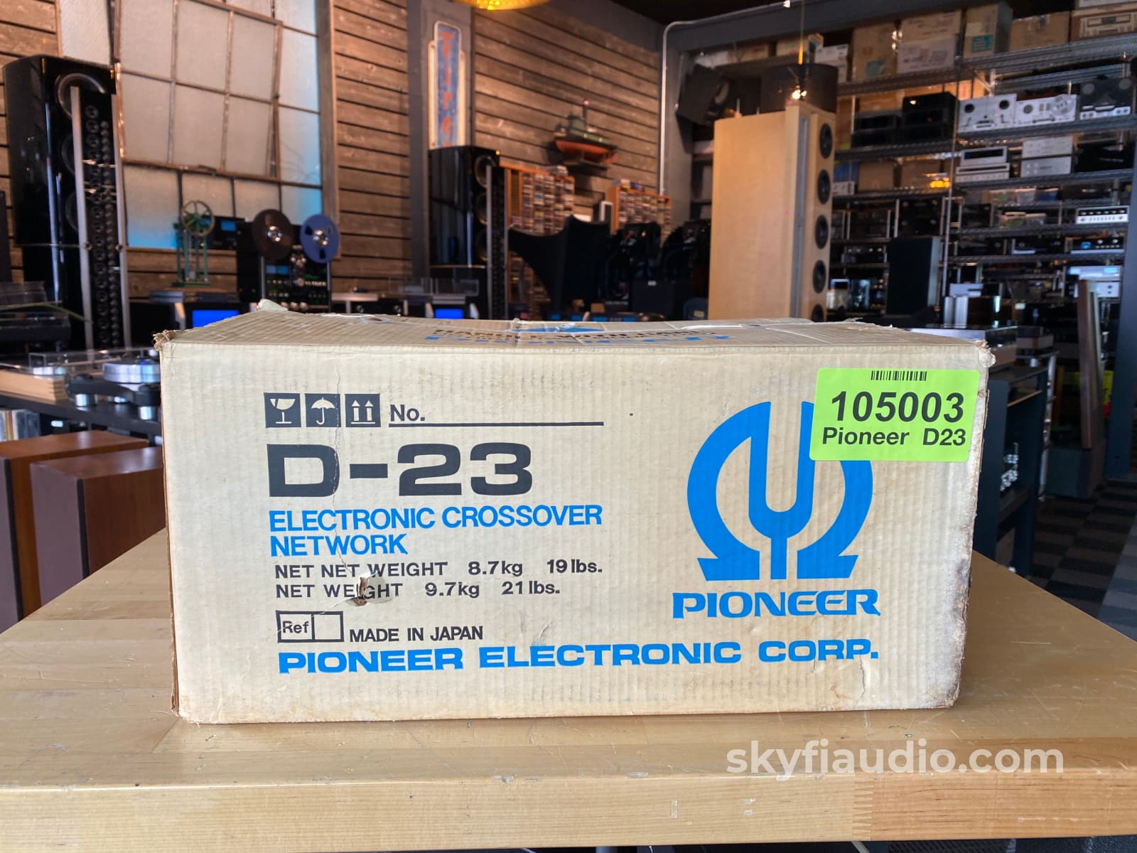 Pioneer Series 20 D-23 Electronic 4-Way Crossover with Rare Rack Mount