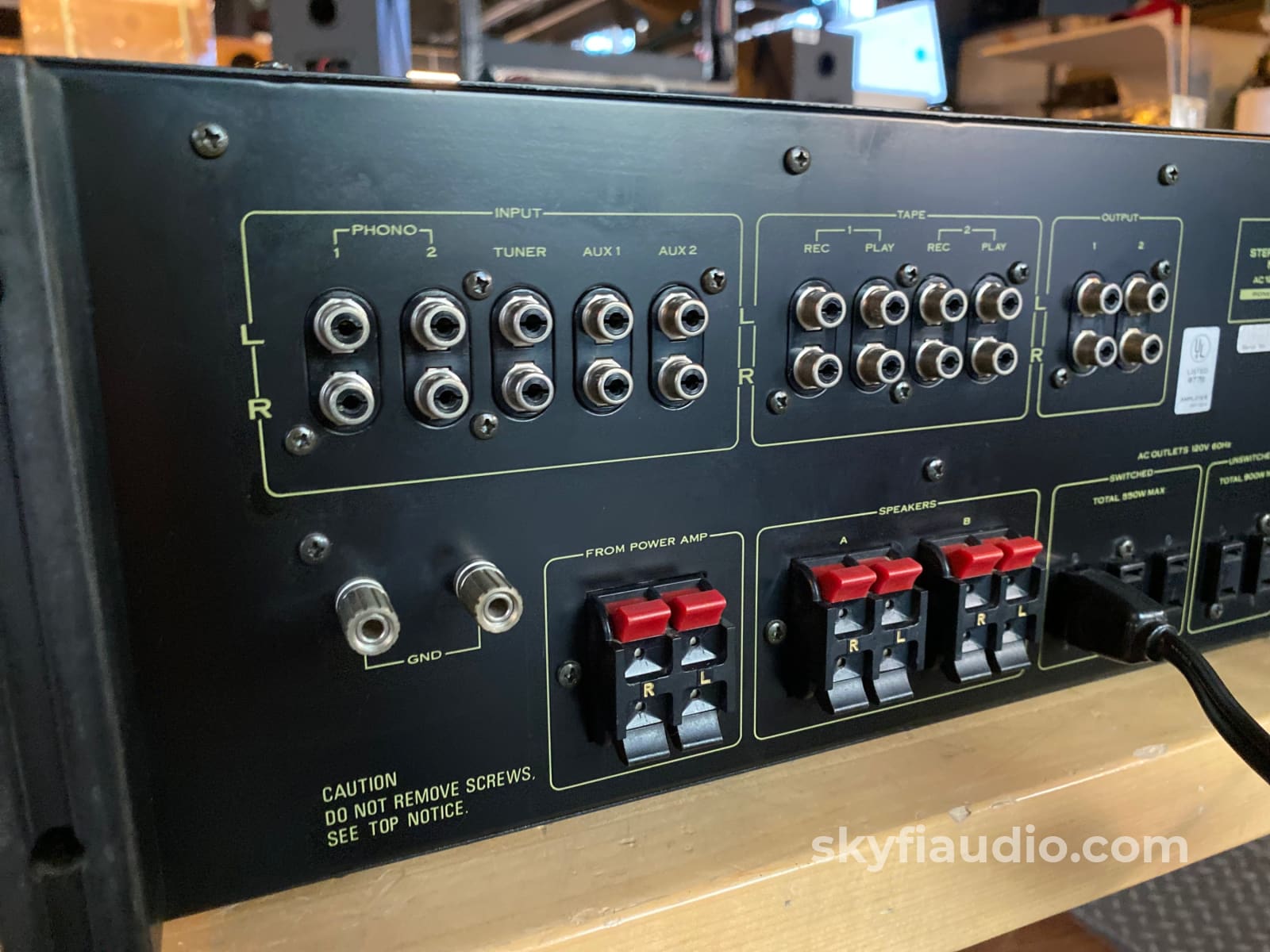 Pioneer Spec-1 Vintage Full Featured Preamp With Phono - Serviced Preamplifier