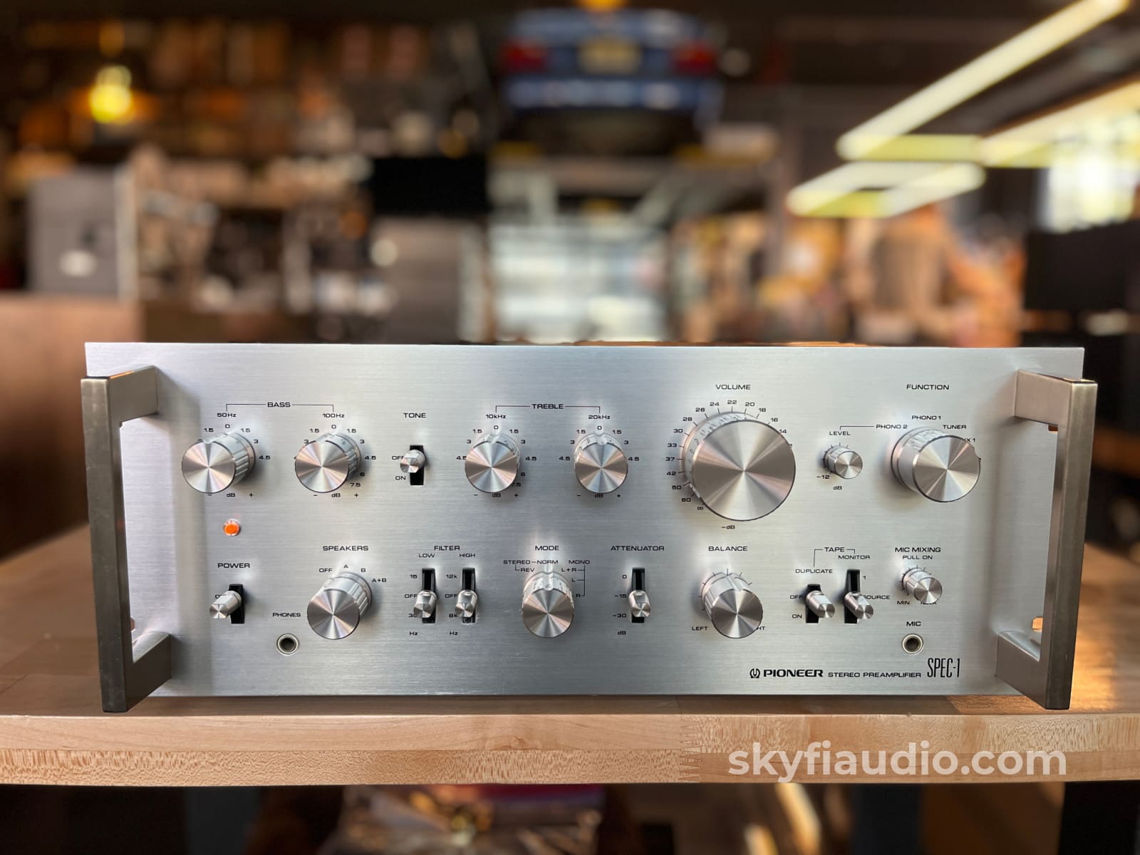 Pioneer SPEC-1 Vintage Preamp W/ Two Phono Inputs- Serviced in 2023 - Preamplifier