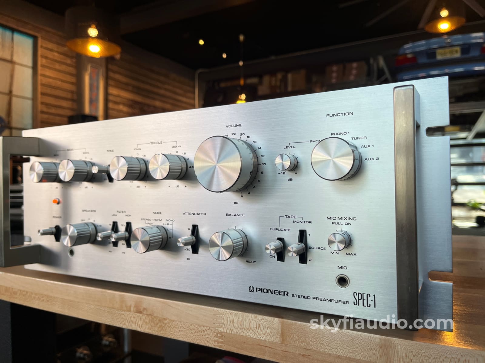 Pioneer SPEC-1 Vintage Preamp W/ Two Phono Inputs- Serviced in 2023 - Preamplifier