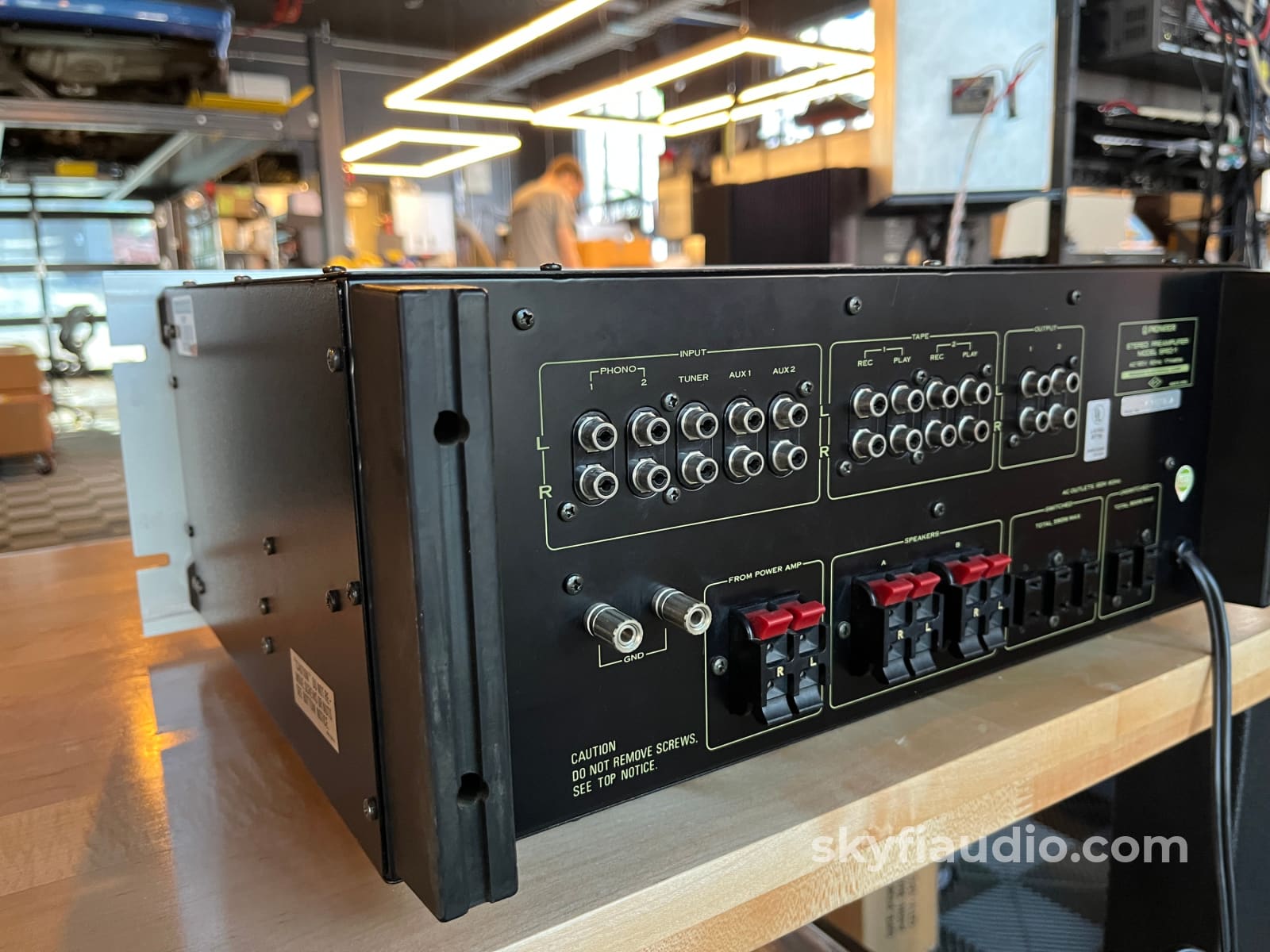 Pioneer SPEC-1 Vintage Preamp W/ Two Phono Inputs- Serviced in 2023 - Preamplifier