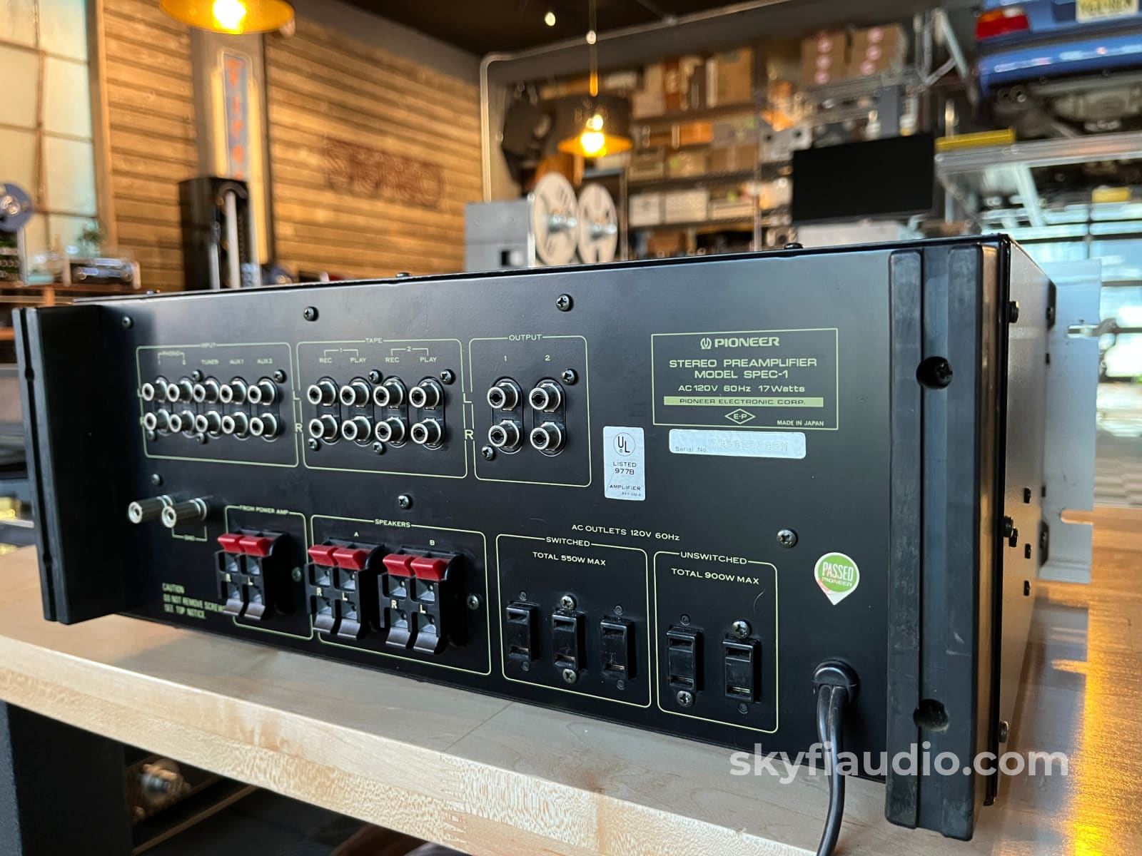 Pioneer SPEC-1 Vintage Preamp W/ Two Phono Inputs- Serviced in 2023 - Preamplifier