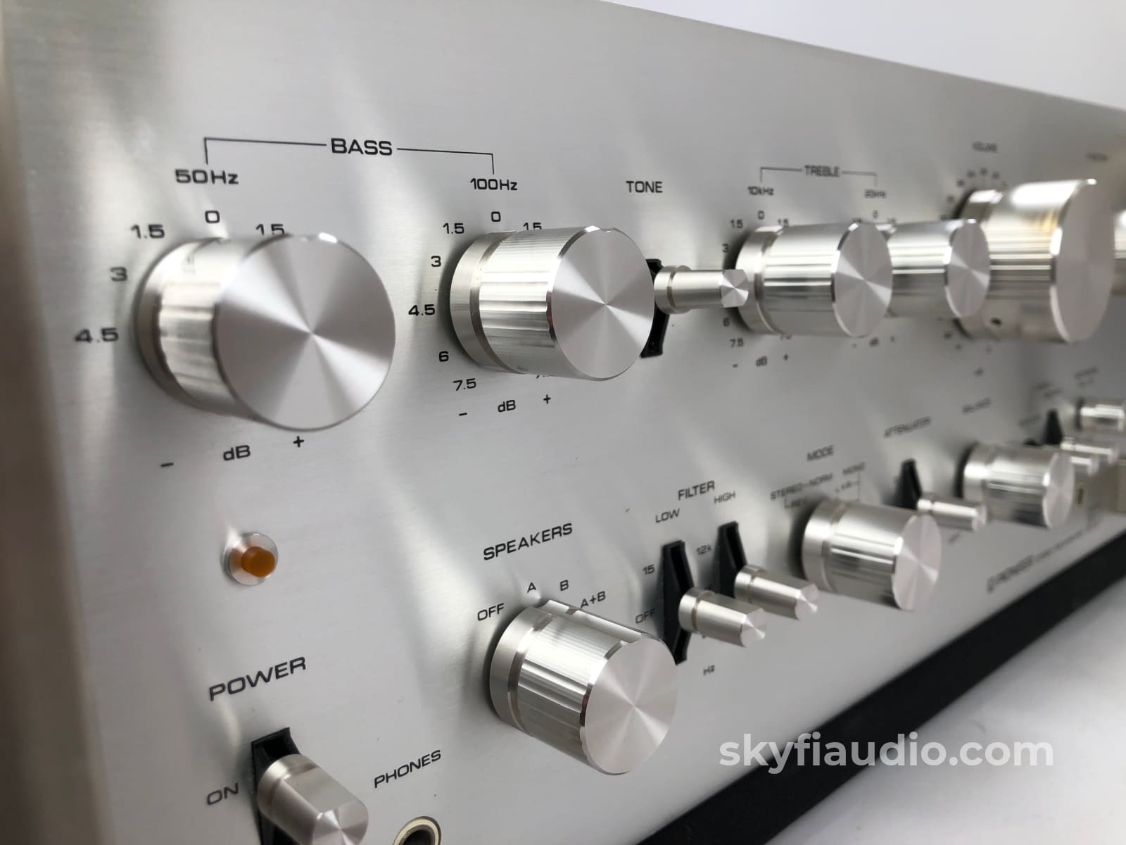 Pioneer Spec-1 Vintage Solid State Stereo Preamp With Phono (B) Preamplifier