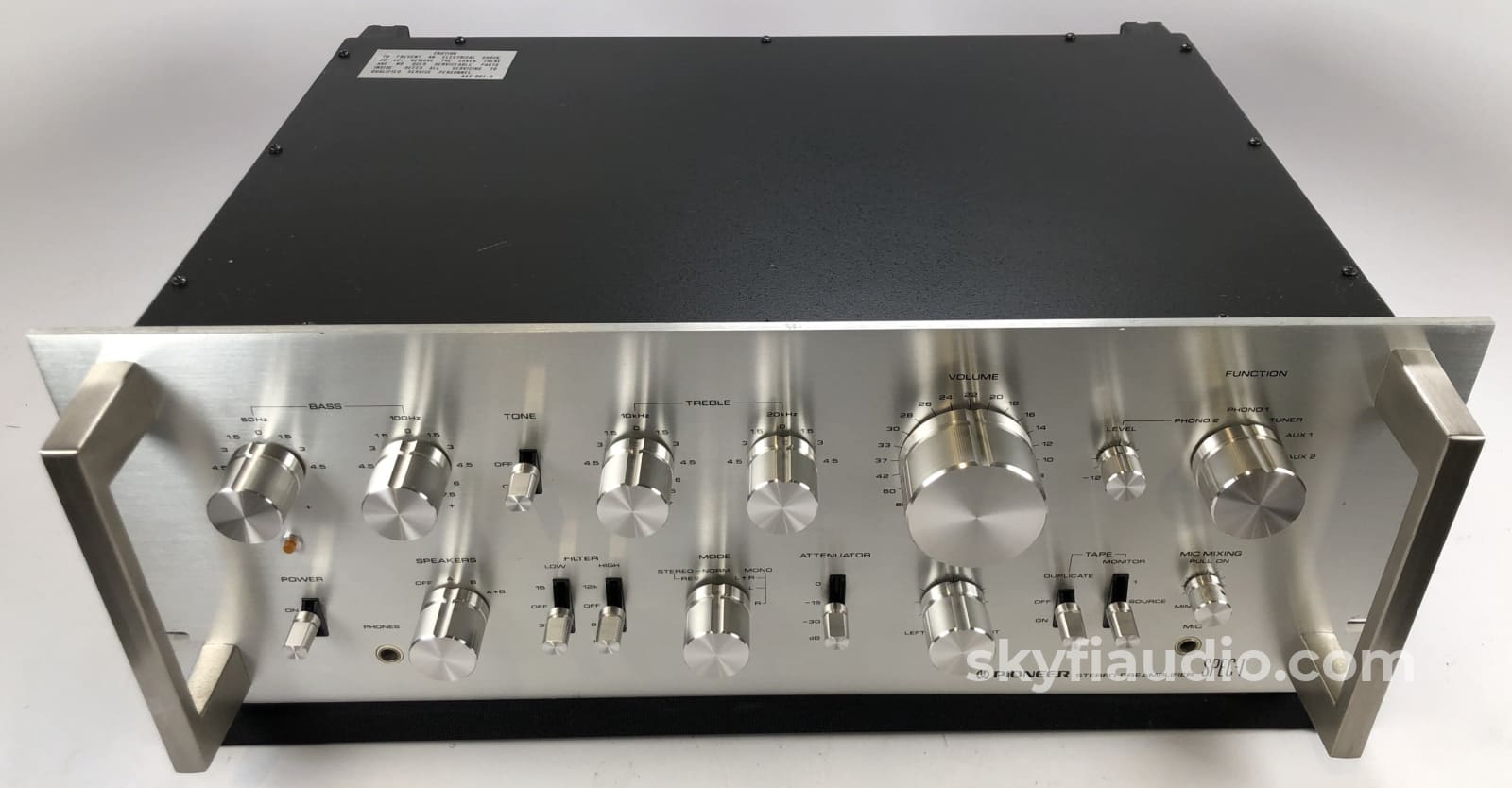 Pioneer Spec-1 Vintage Solid State Stereo Preamp With Phono (B) Preamplifier
