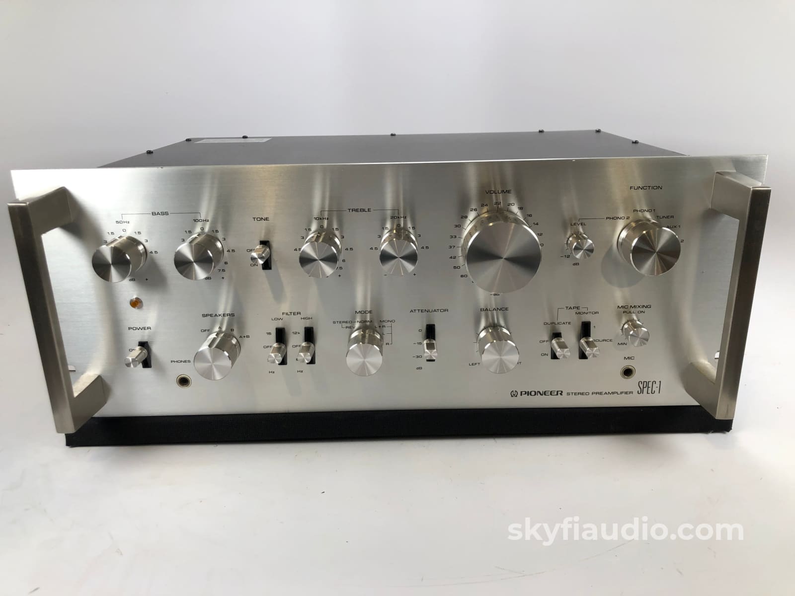 Pioneer Spec-1 Vintage Solid State Stereo Preamp With Phono (B) Preamplifier