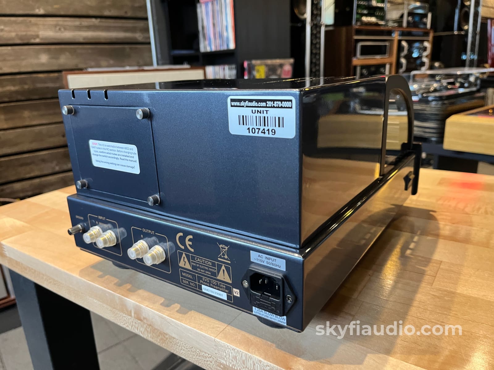 Prima Luna Evo 100 V2 Tube Phono Preamp - W/ Telefunken MC Tubes Preamplifier