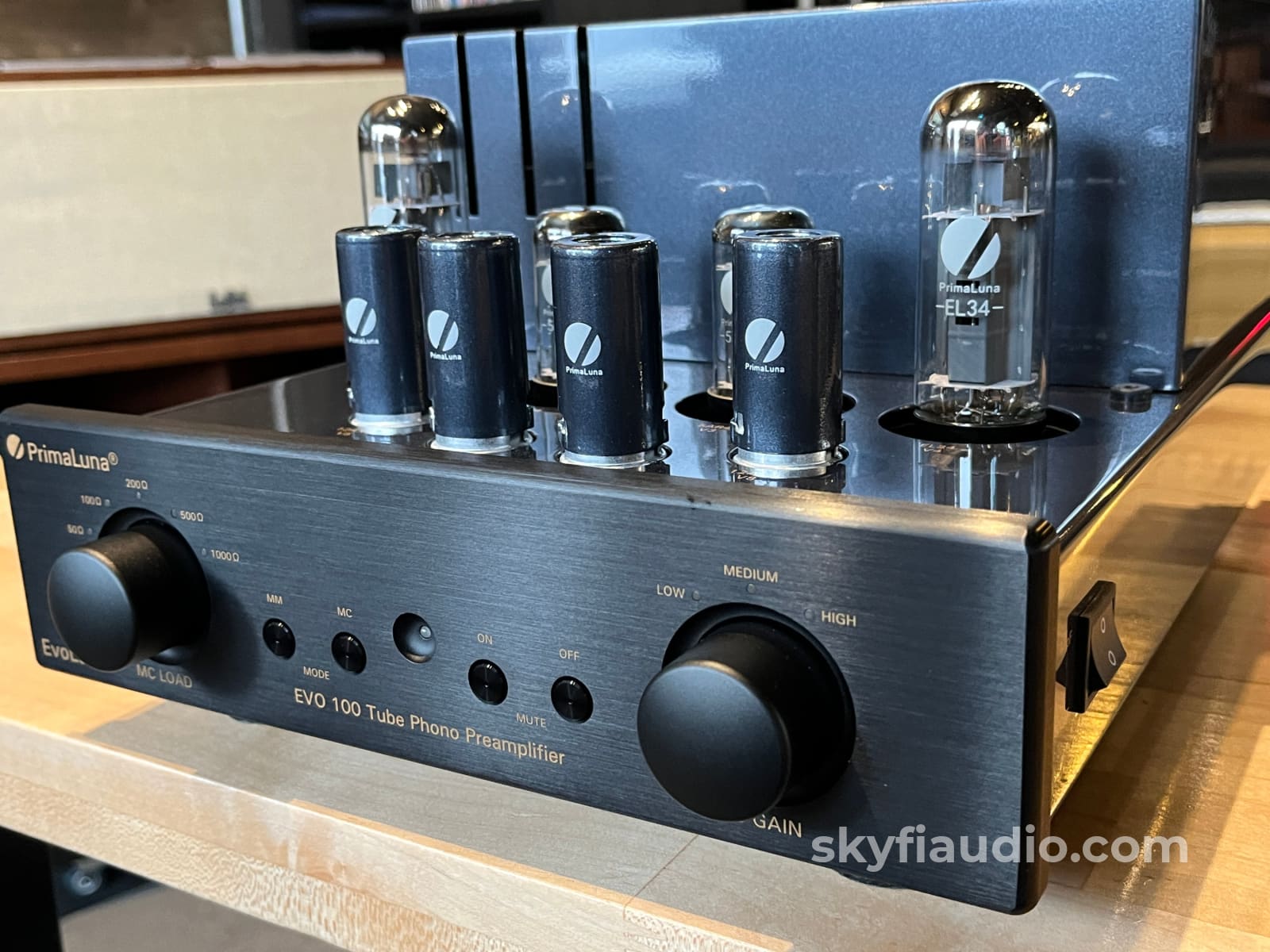Prima Luna Evo 100 V2 Tube Phono Preamp - W/ Telefunken MC Tubes Preamplifier