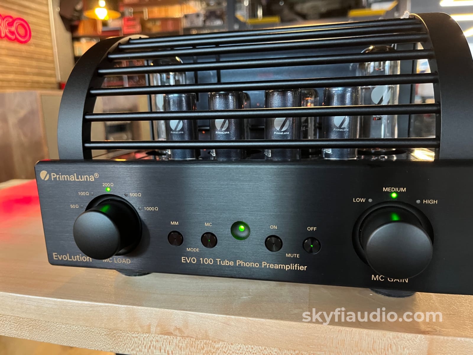 Prima Luna Evo 100 V2 Tube Phono Preamp - W/ Telefunken MC Tubes Preamplifier