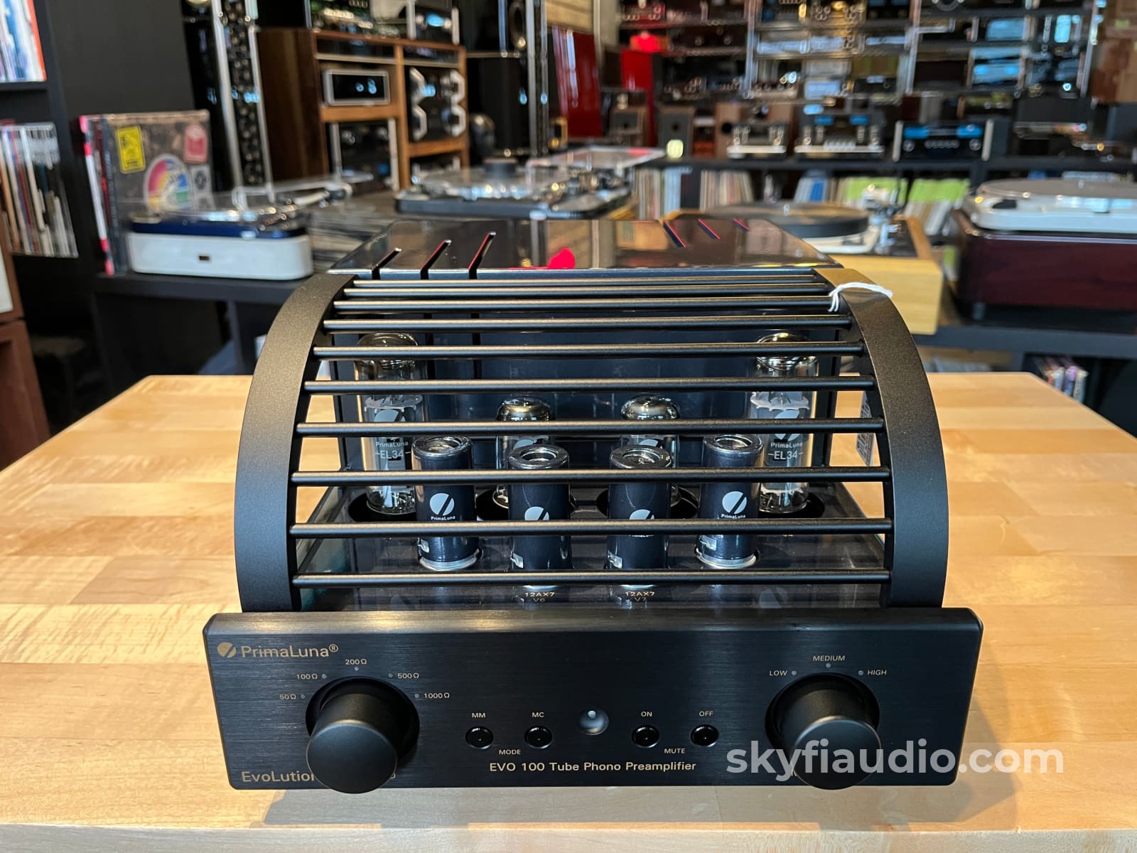 Prima Luna Evo 100 V2 Tube Phono Preamp - W/ Telefunken MC Tubes Preamplifier