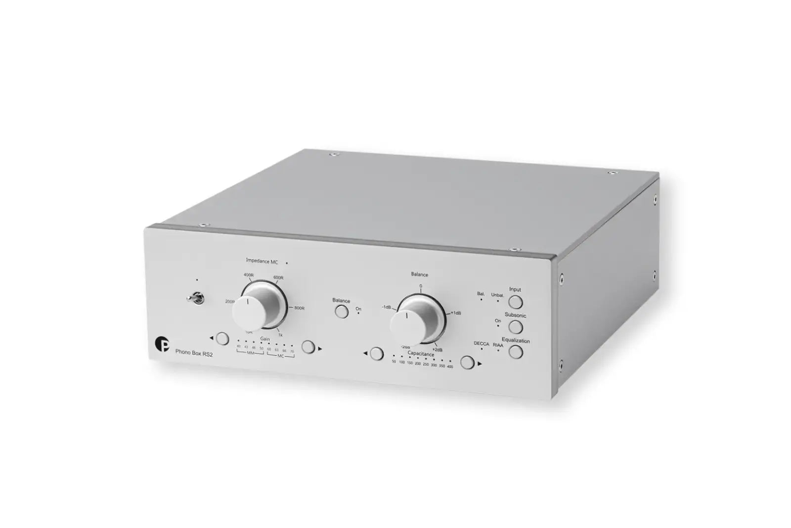 Pro-Ject Phono Box RS2 Phono Preamp - NEW Silver Preamplifier