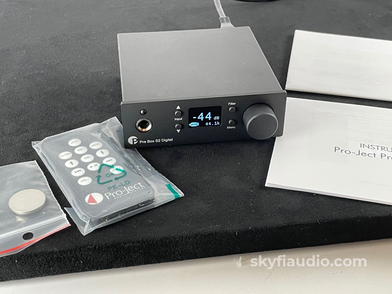 Pro-Ject Pre Box S2 Digital - Micro Preamplifier/Dac With Mqa And Dsd512 Cd +