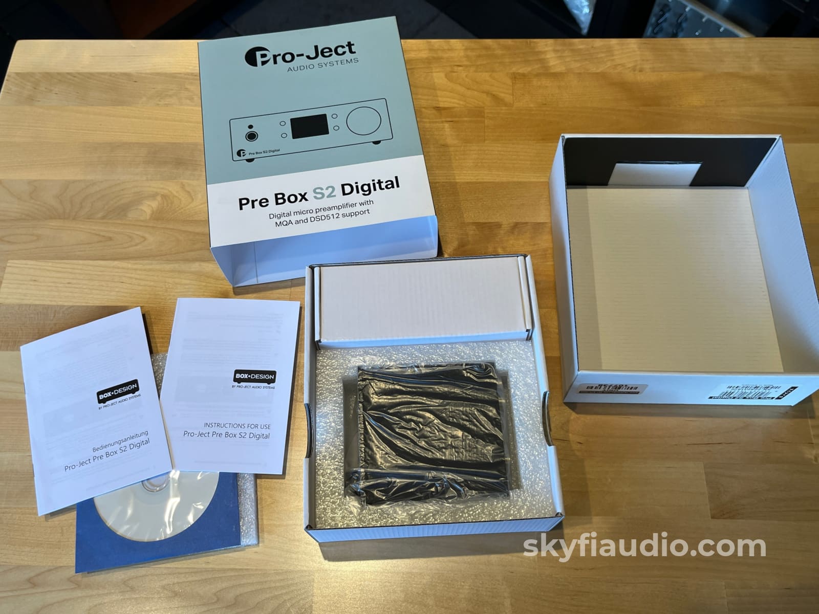 Pro-Ject Pre Box S2 Digital DAC/Preamp - New Unused - CD + Digital