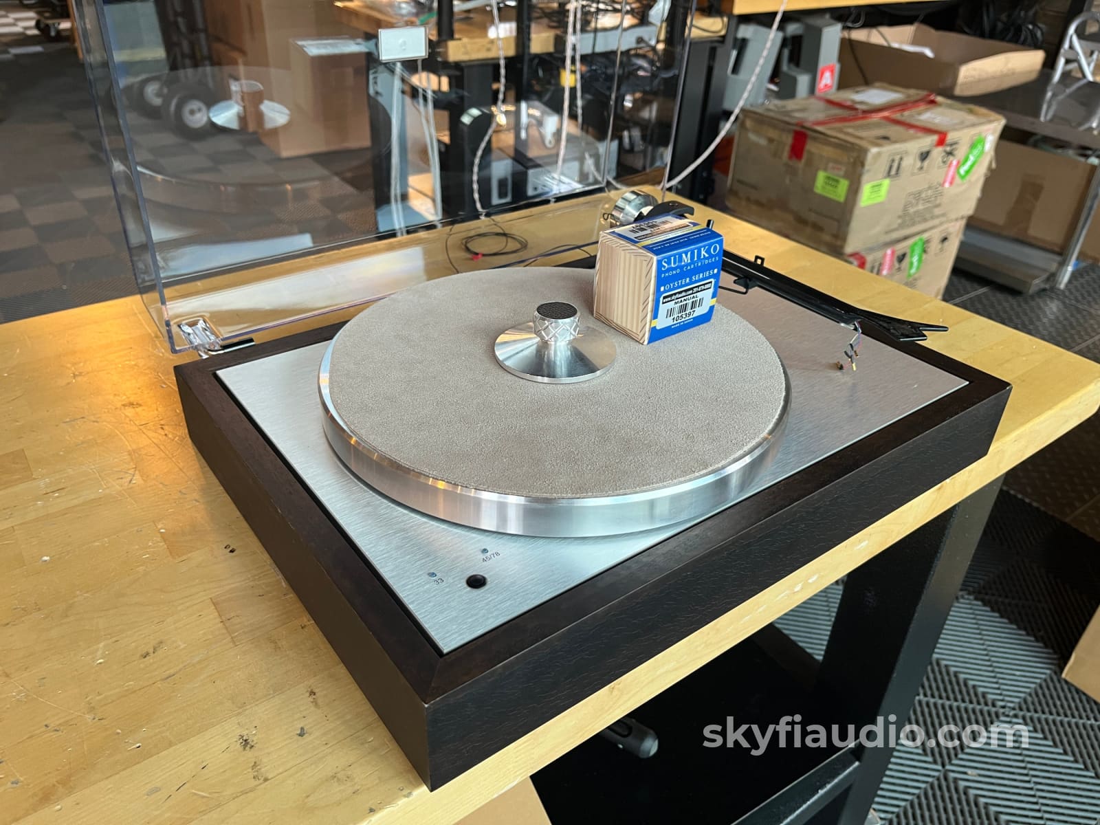 Pro-Ject The Classic Sb Dc Turntable With New Sumiko Bp No.3 Cartridge