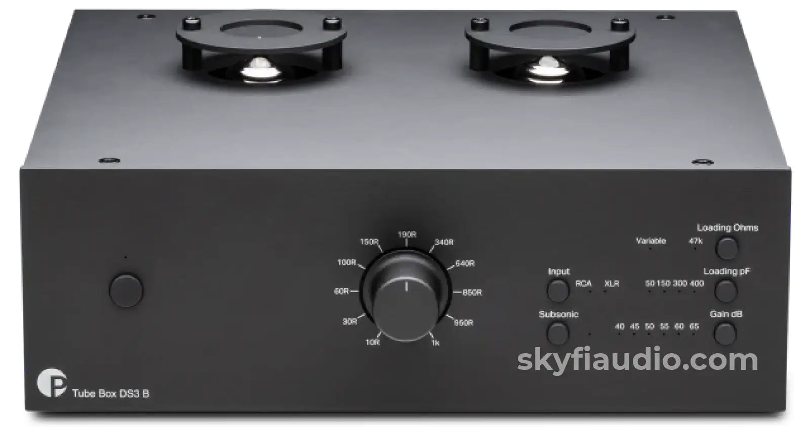 Pro-Ject Tube Box Ds3 B Phono Preamp Dual Mono All Tube - New Black Preamplifier