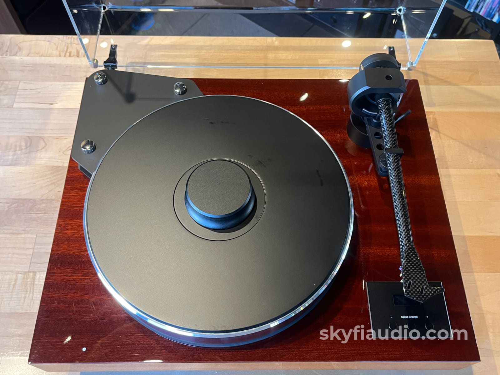 Pro-Ject Xtension 10 Evolution Turntable (Mahogany) - W/ New Ortofon X40 MC Cartridge Turntable