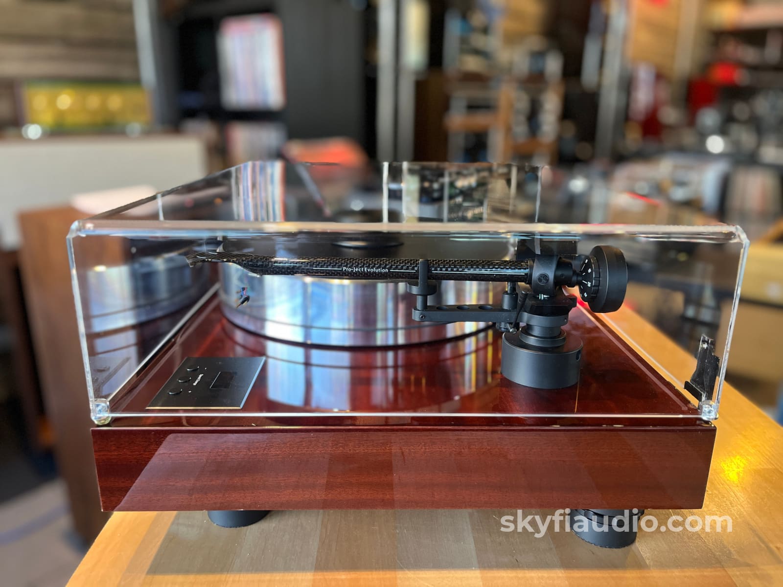 Pro-Ject Xtension 10 Evolution Turntable (Mahogany) - W/ New Ortofon X40 MC Cartridge Turntable