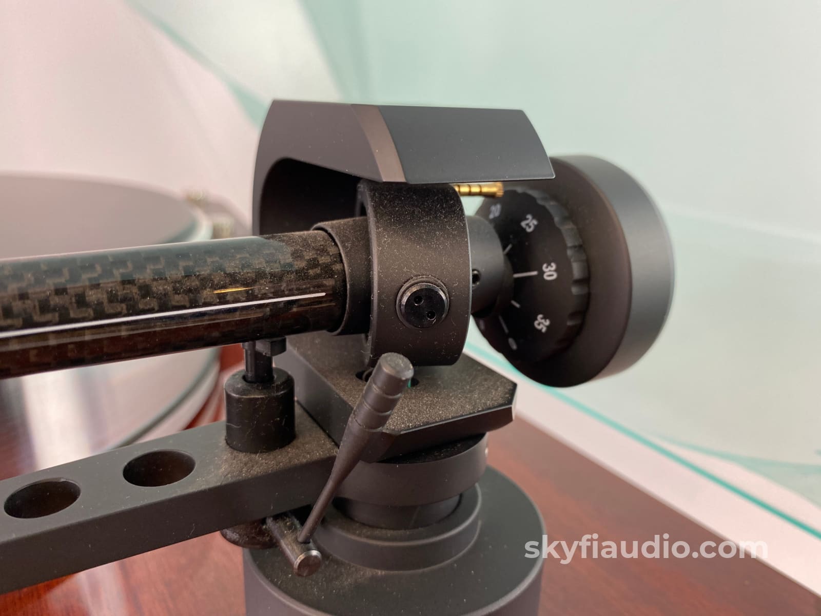 Pro-Ject Xtension 10 Turntable With Mahogany Plinth And New Sumiko Cartridge - Demo Unit