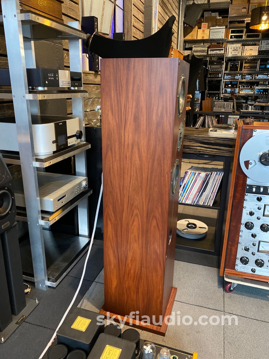 Proac Response 3.5 British Speakers In Gorgeous Mahogany Finish With Original Boxes