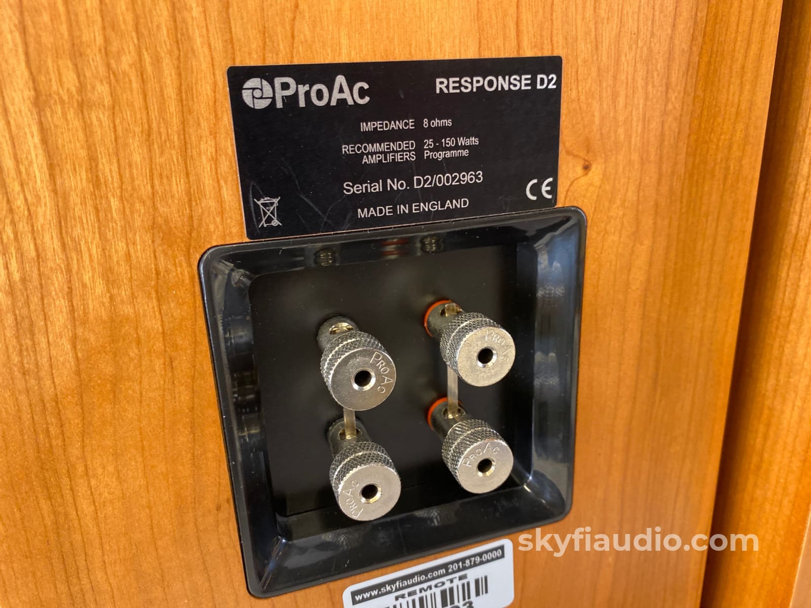Proac Response D2R Speakers Featuring Ribbon Tweeters - Complete Set