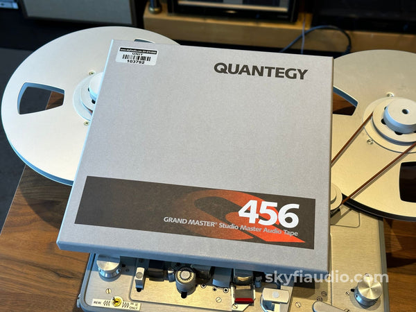 Quantegy 456 Grand Master Studio Audio Tape 1/4 2500 - New Old Stock (Nos) Deck