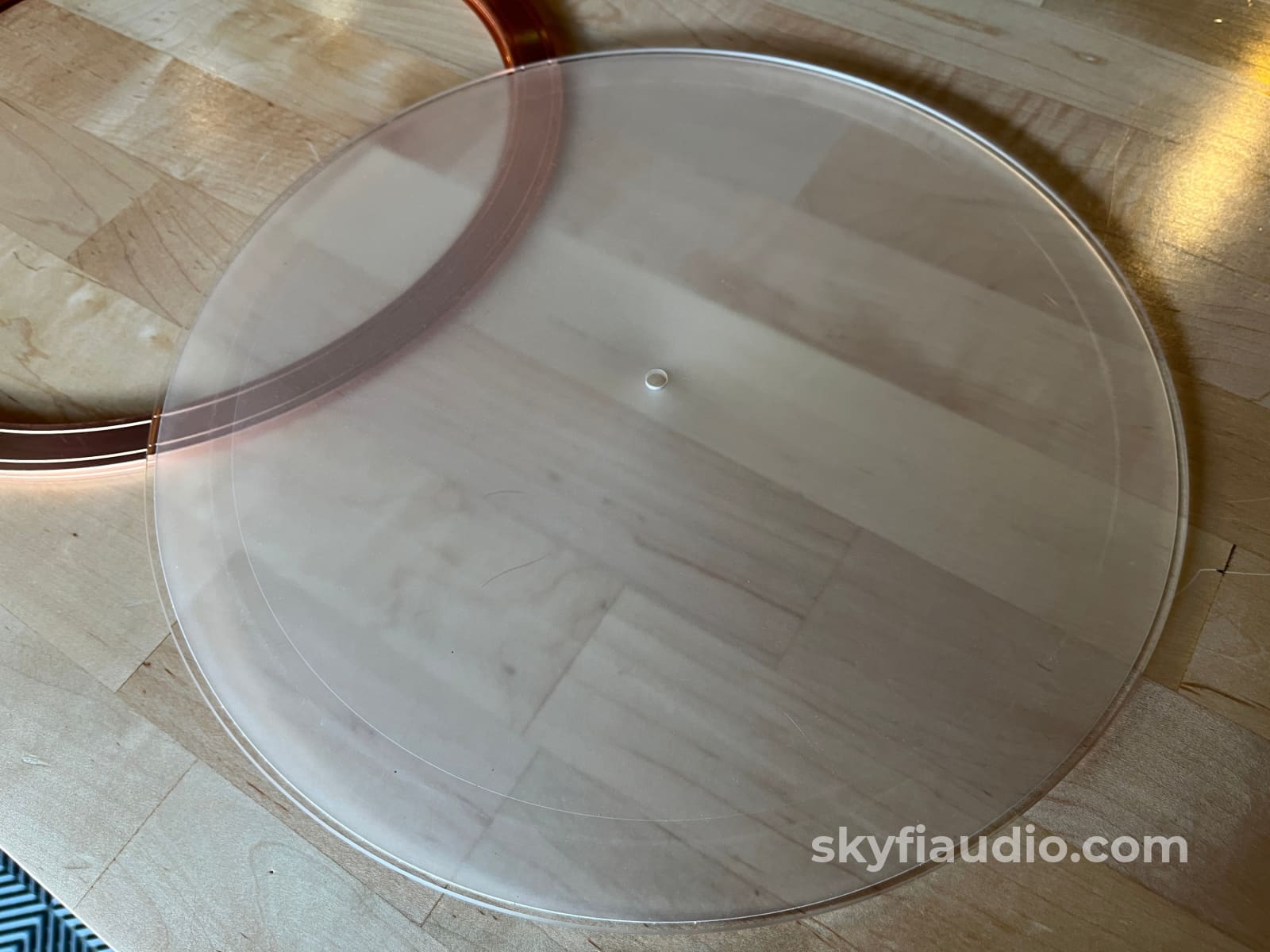 Record Periphery Ring with Acrylic Plate - Beautiful Bronze Finish