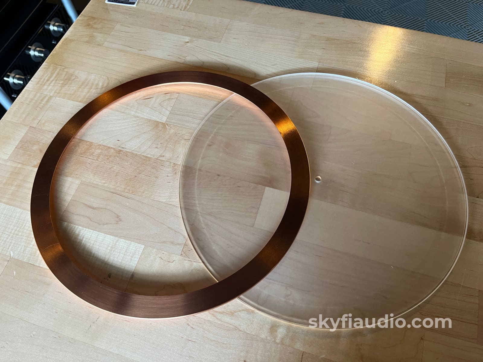 Bronze Record Periphery Ring with Acrylic Plate Accessory