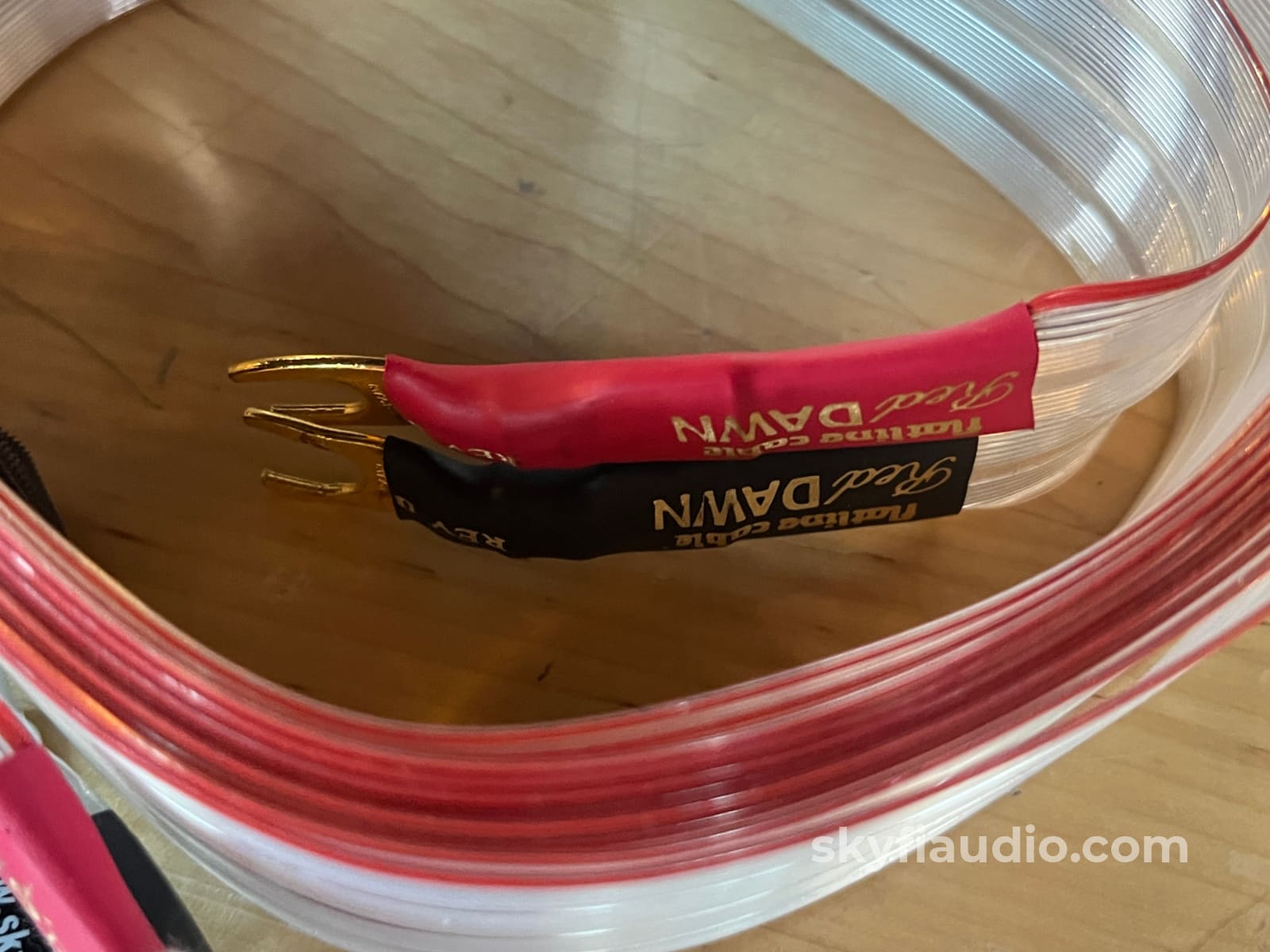 Red Dawn Speaker Cable w/Spades (Single) - 4m
